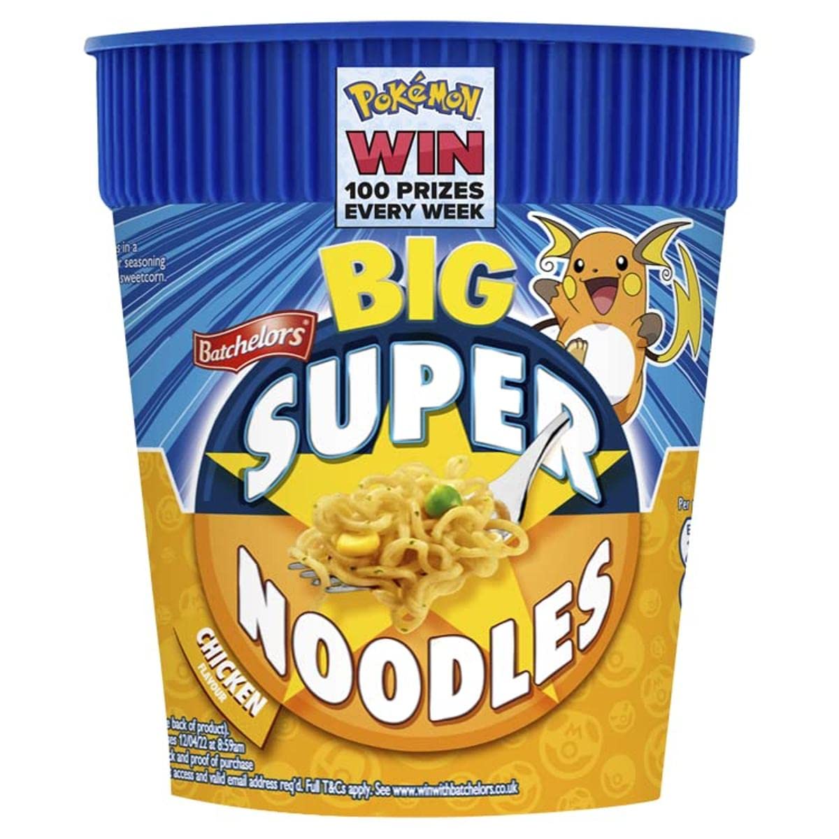 Batchelors Big Sn Pot Chicken Flavour Instant Noodles