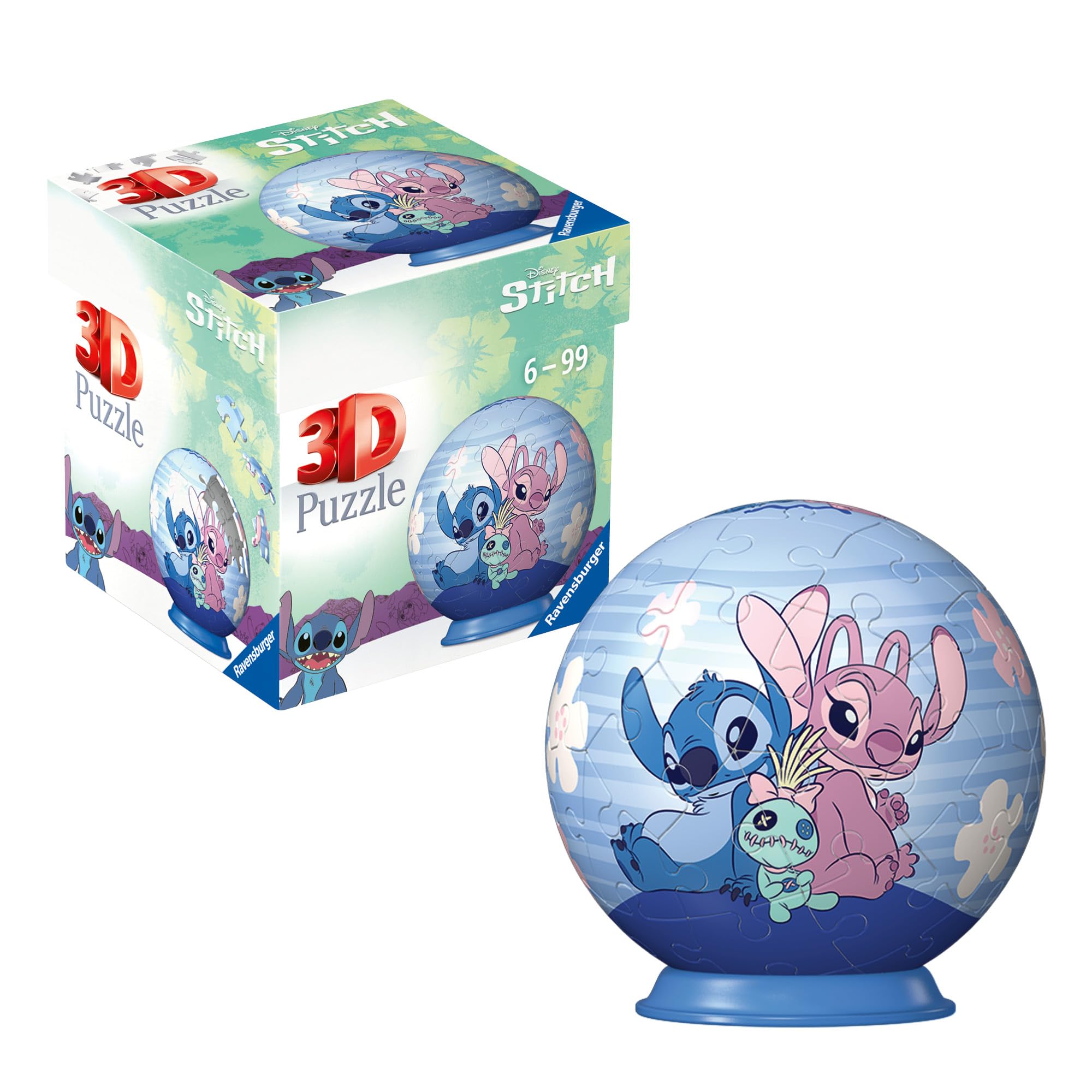 Ravensburger Disney Stitch and Friends 3D Jigsaw Puzzle - 54 Pieces | Ages 6+ 1