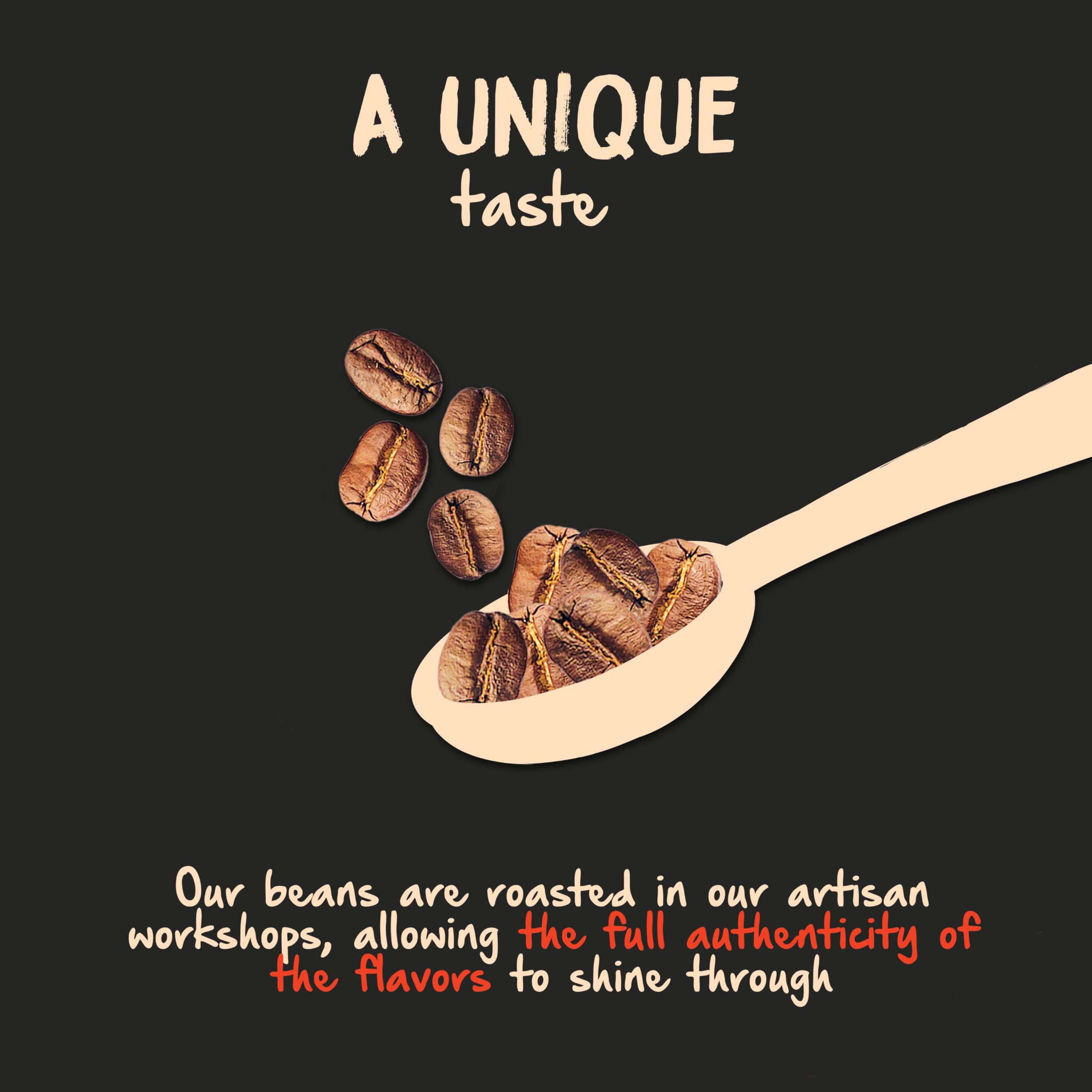 Naturela Organic Coffee Beans - Intenso Blend 100% Arabica & Robusta Roasted Whole Beans 3