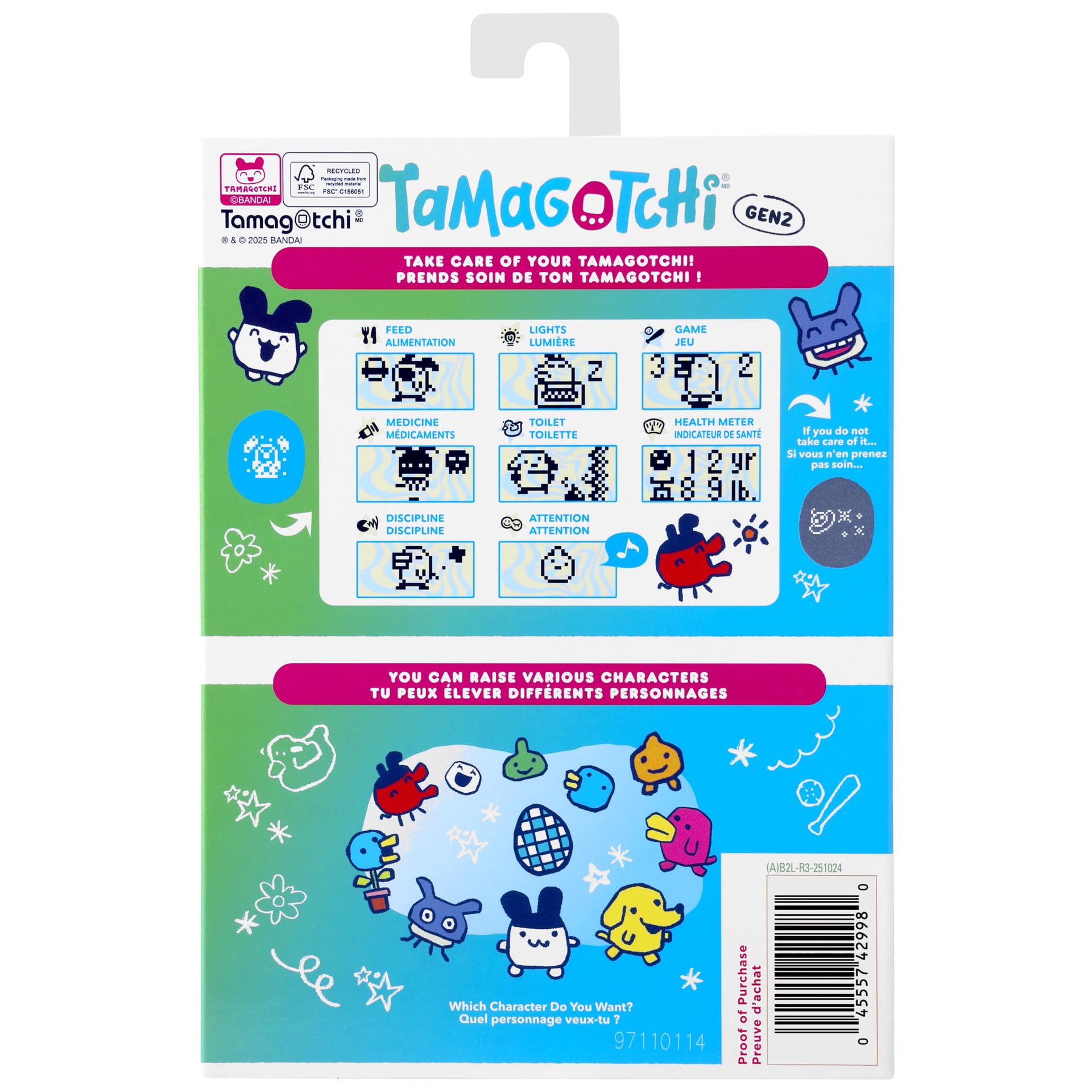 Tamagotchi Original Fresh Strawberry Digital Pet - Electronic Interactive Toy for Kids 8+ 6