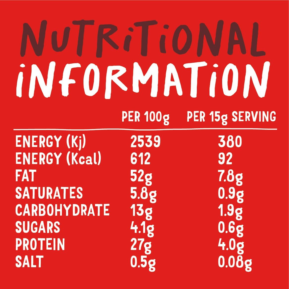 Pip & Nut Crunchy Peanut Butter, 1 kg 7