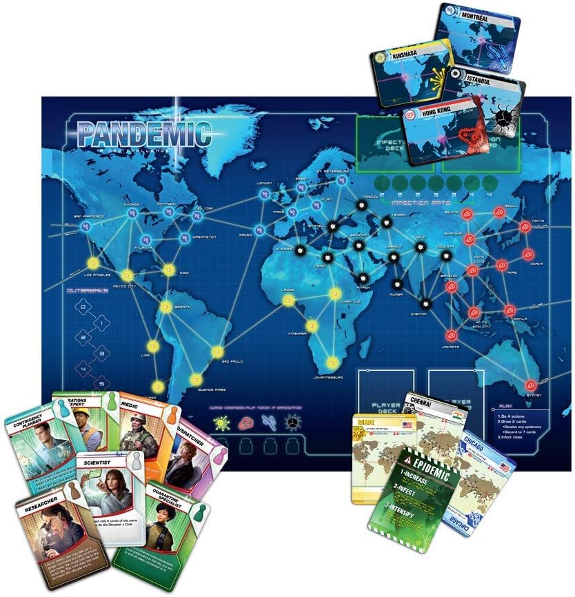 Z-Man Games Pandemic Board Game 12