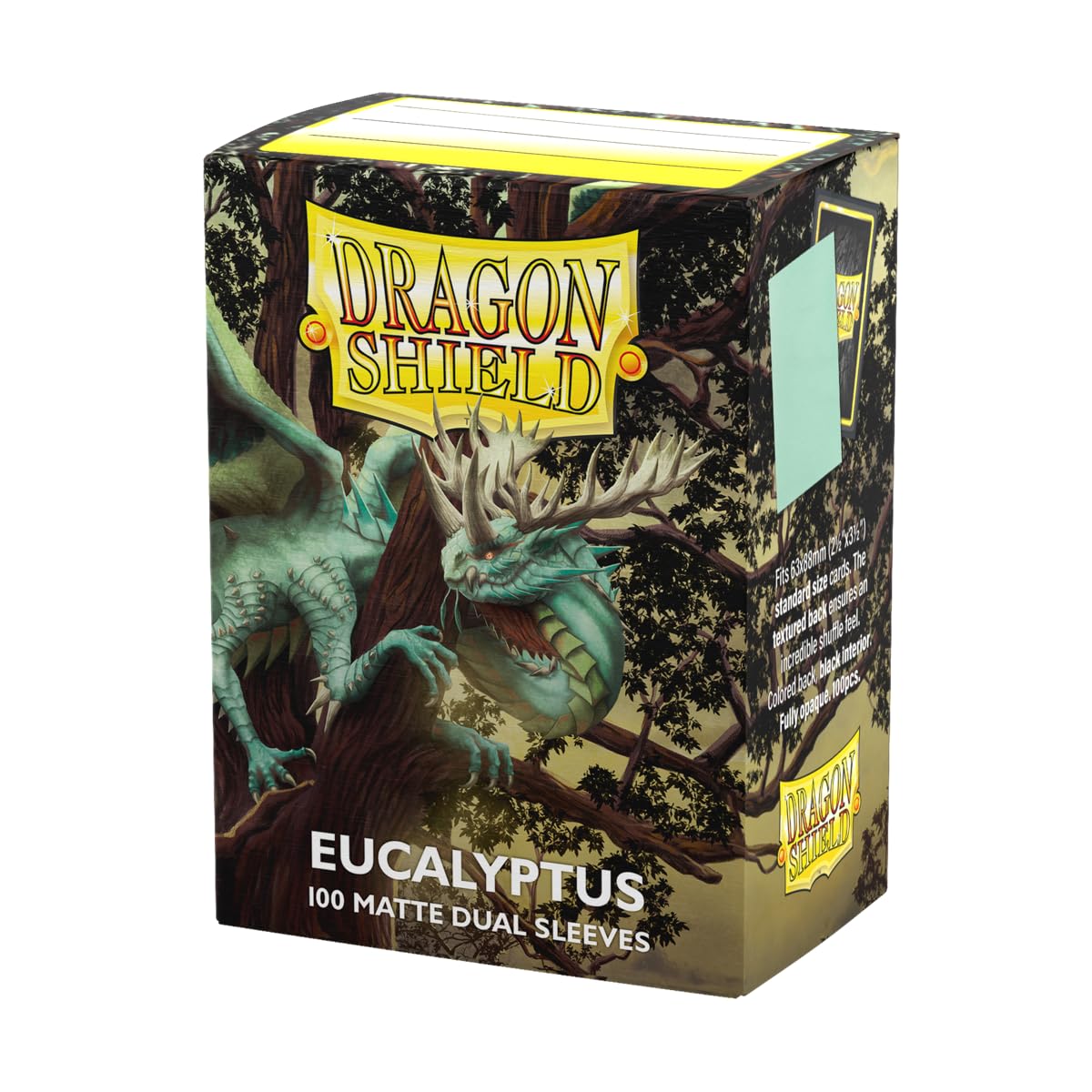 Dragon Shield Dual Matte Eucalyptus Sleeves - 100 Count Card Protection 4