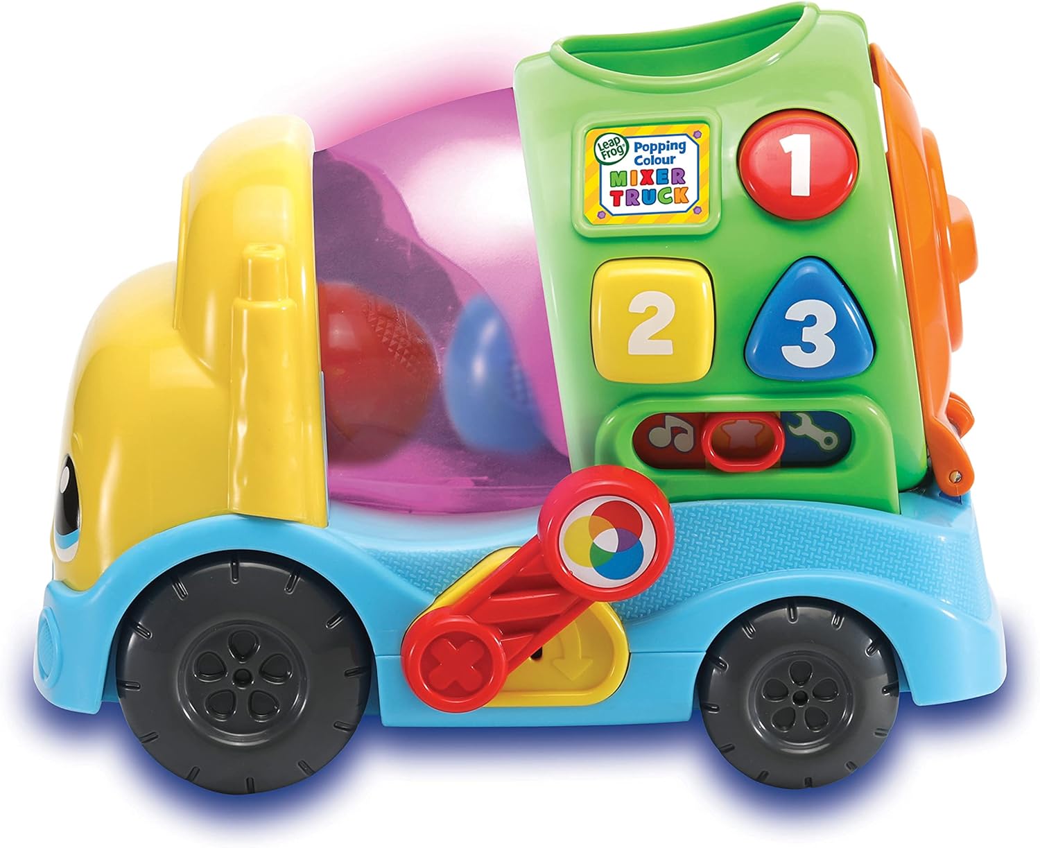 LeapFrog Popping Colour Mixer Truck - Educational Musical Shape Sorter for Babies & Toddlers 6m+ 4