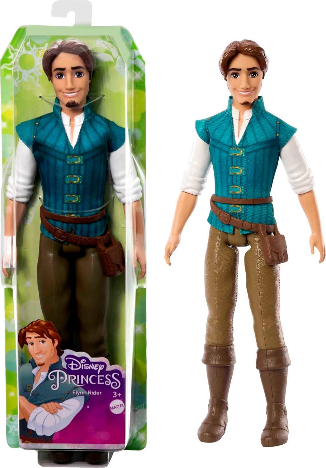 Flynn Rider Fashion Doll - Posable Disney Tangled Character Toy for Kids