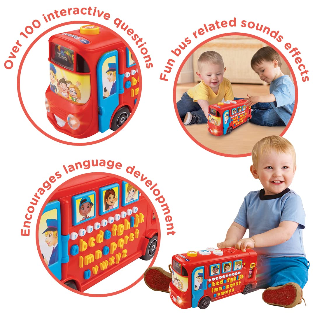 VTech Playtime Bus 150003 - Educational Learning Toy for Toddlers 12+ Months 5
