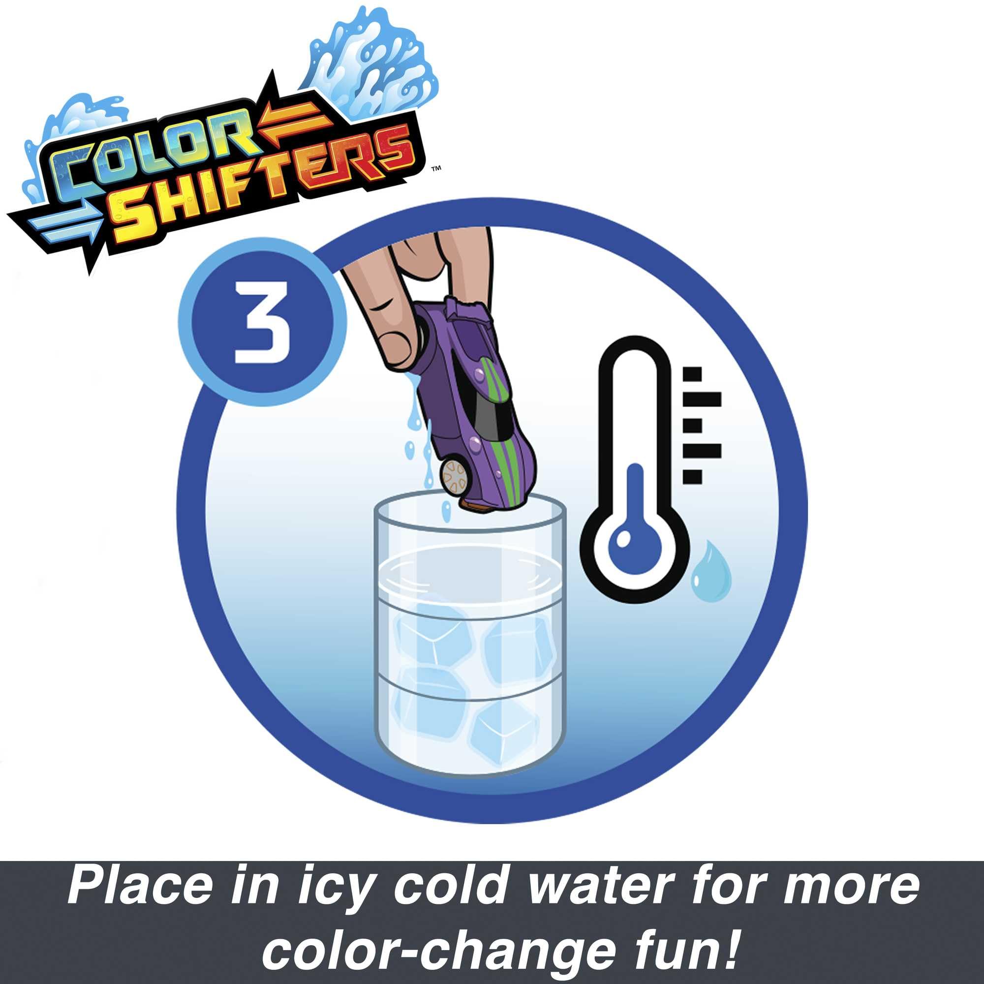 Hot Wheels Color Reveal 2-Pack - 1:64 Scale Toy Cars with 3 Transformations, Ages 3+ 6