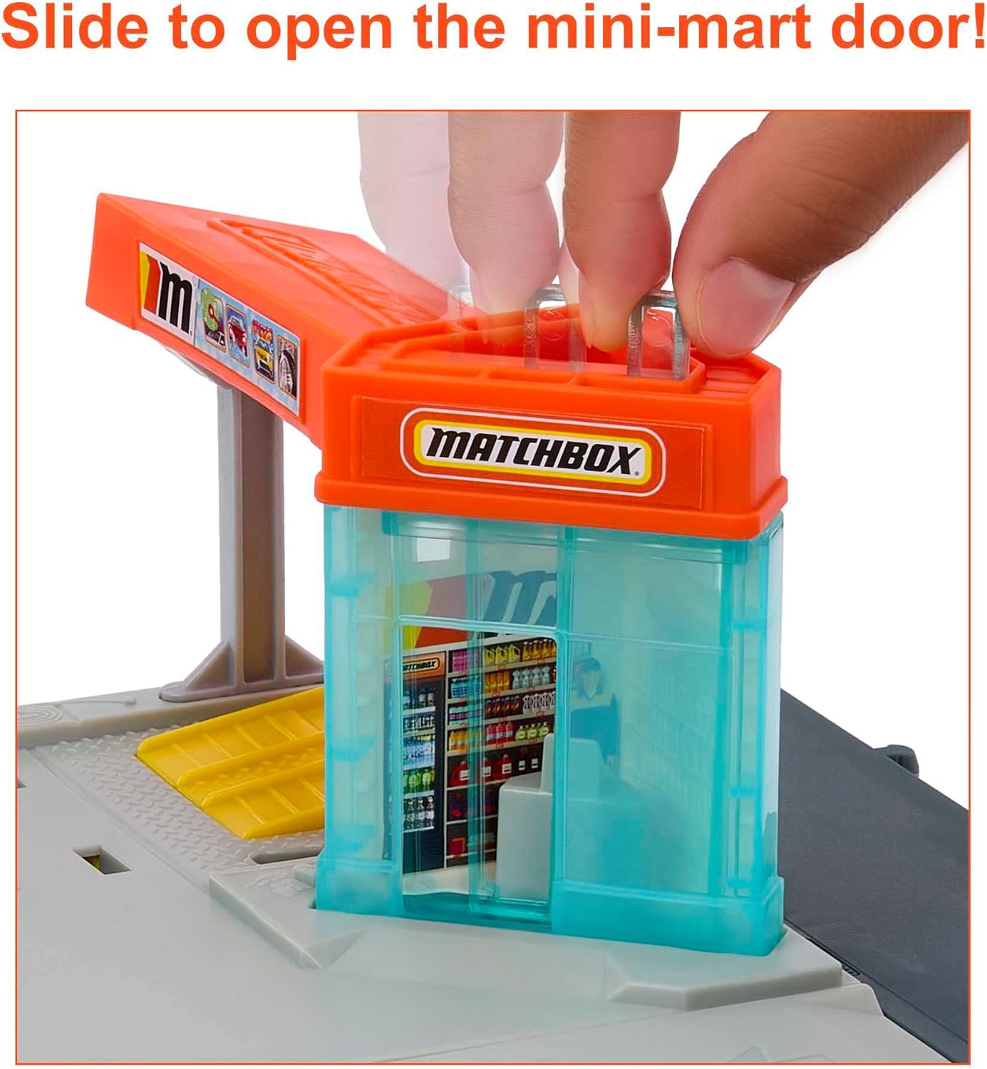 Matchbox Super Clean Carwash Playset - Lights, Sounds & Interactive Car Wash for Kids 6