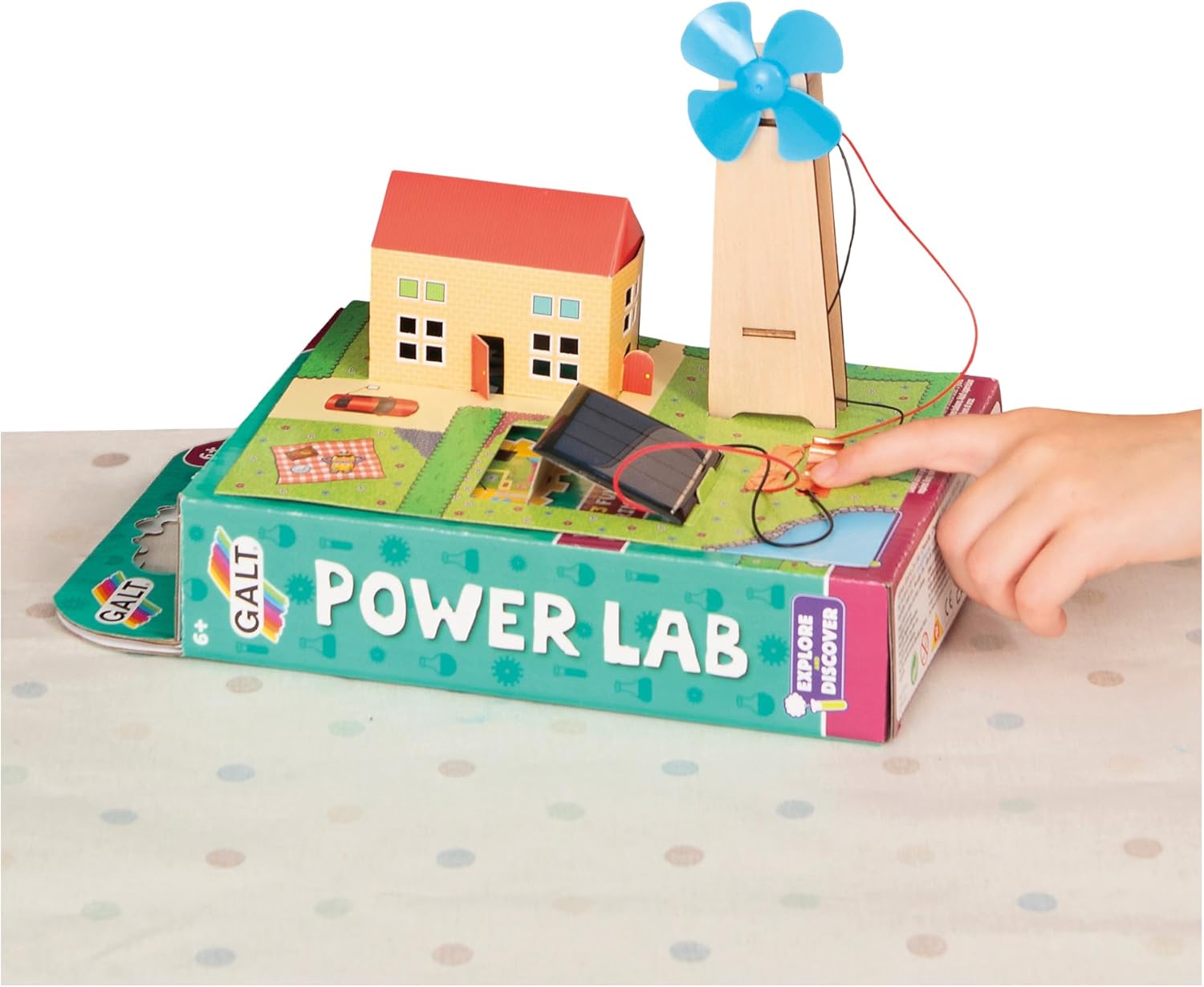 Galt Power Lab Science Kit - Educational STEM Experiments for Kids 6-10 Years