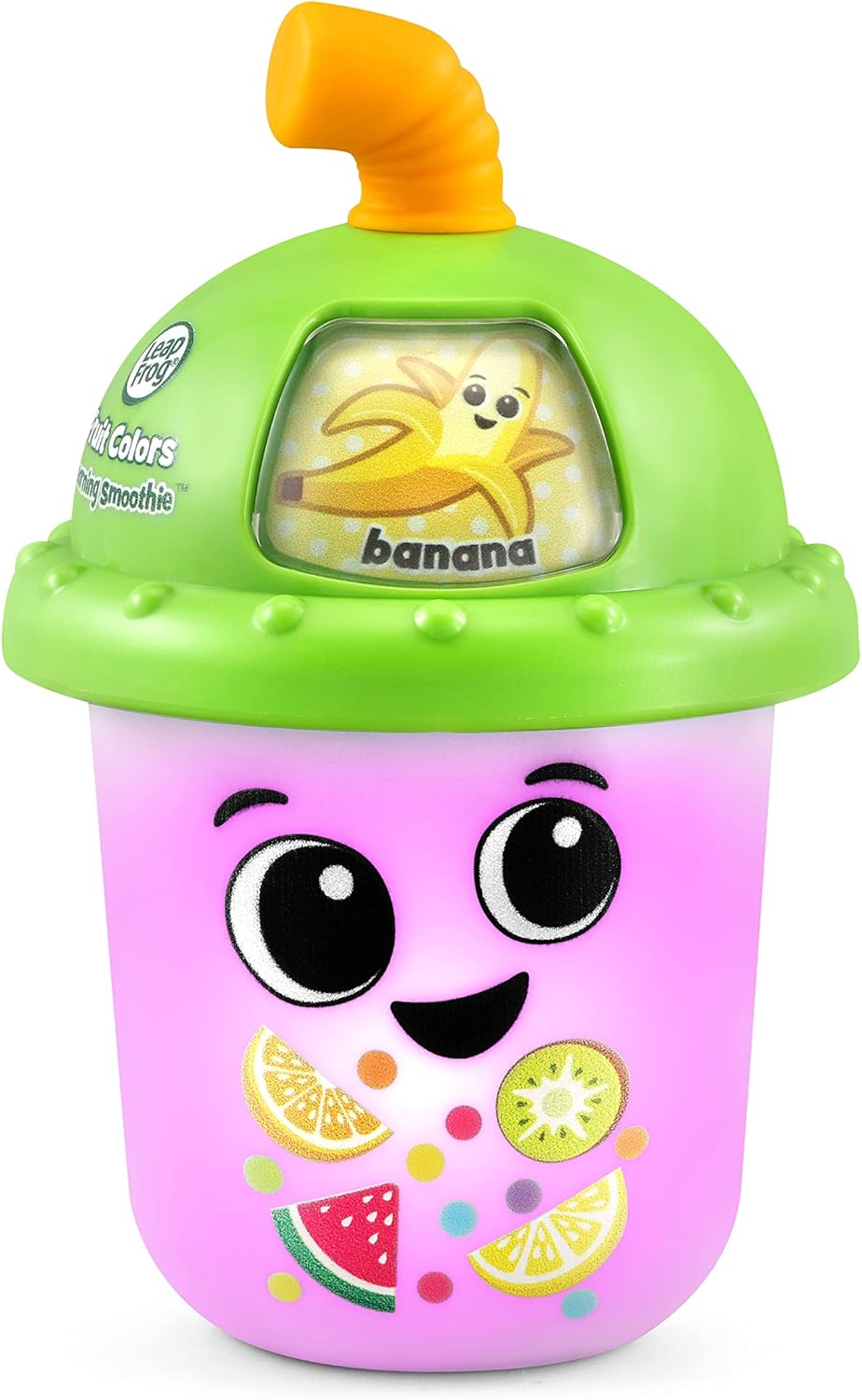 LeapFrog Fruit Colours Learning Smoothie - Interactive Baby Toy with Lights, Music & Teething Ring 6
