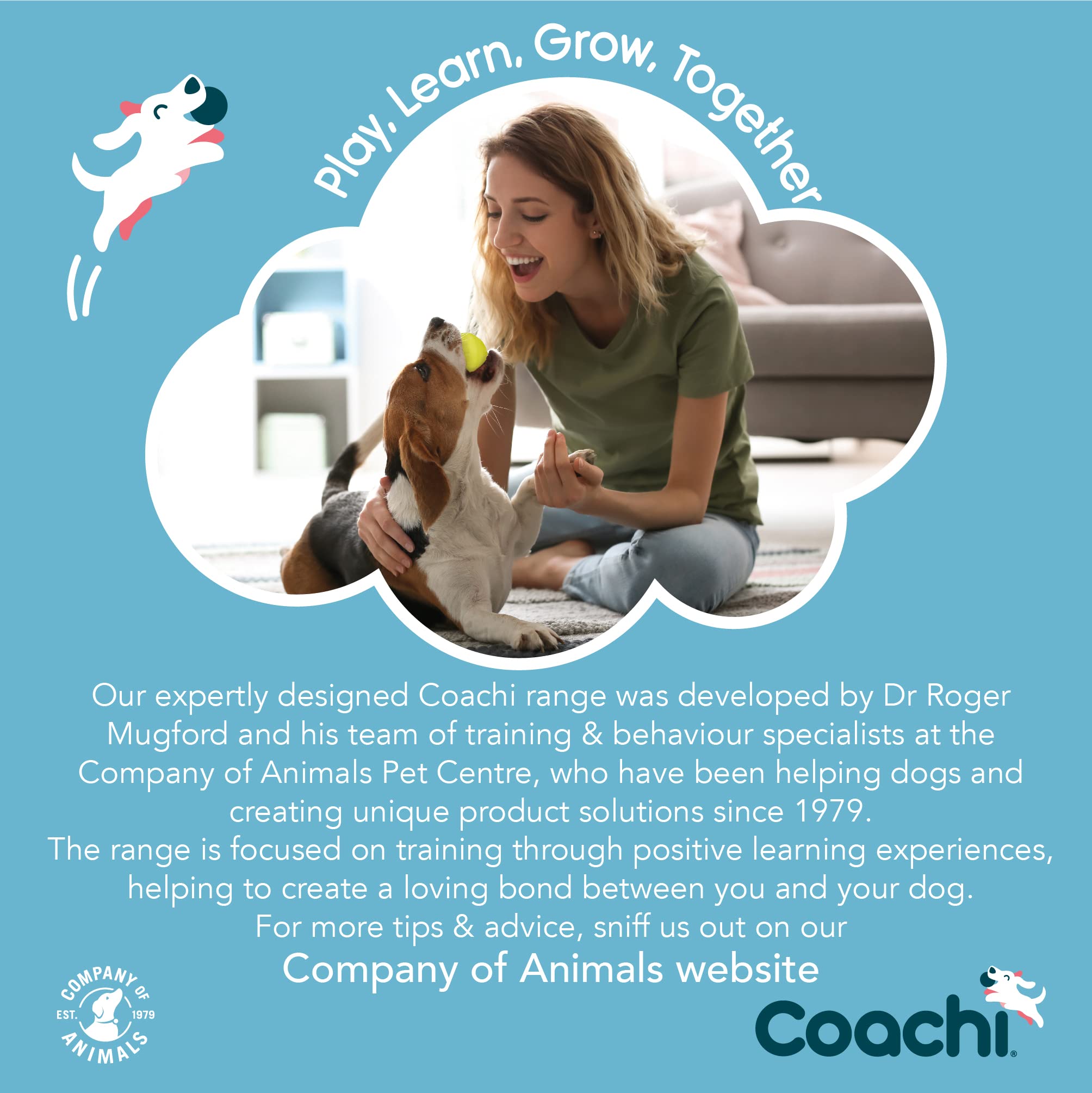 Coachi Train & Treat Bag - Generously Sized Treat Compartment | Secure Attachment | Neoprene 7
