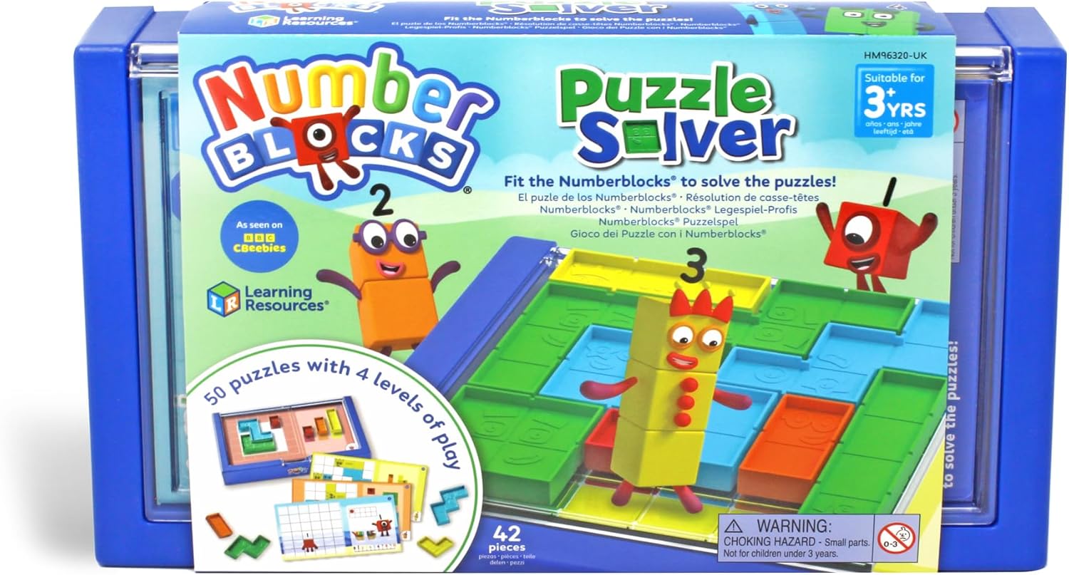 Numberblocks Puzzle Solver - Educational Maths Puzzle Game for Kids Ages 3+ 5