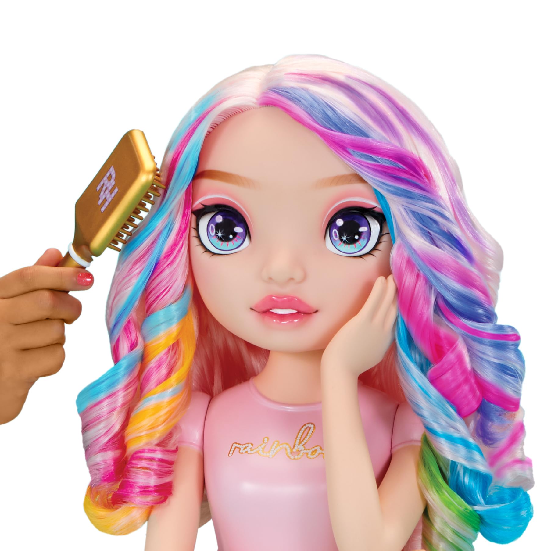 Rainbow High Styling Head - 33 cm Bella 4-in-1 Playset with Washable Hair & Nail Polish 8