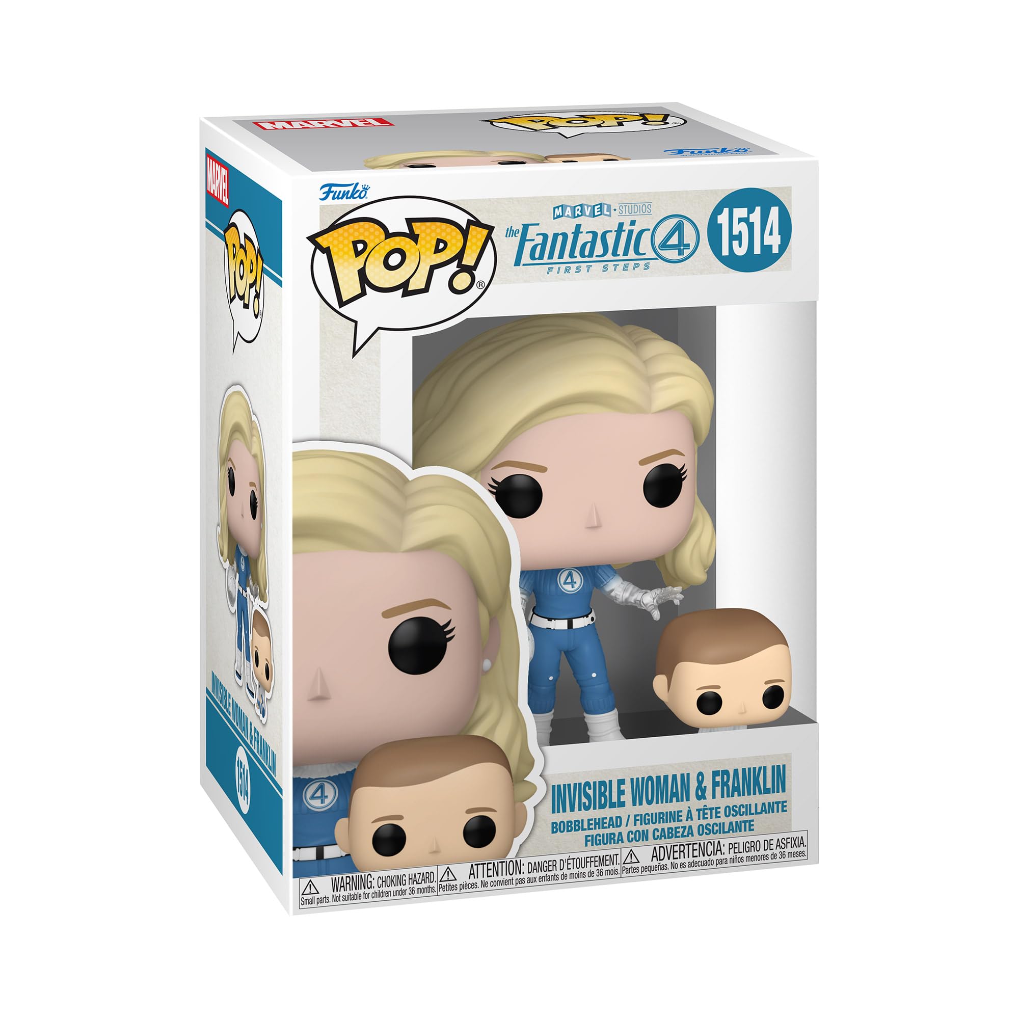 Funko Pop! Fantastic Four (2025) - Invisible Woman Vinyl Figure