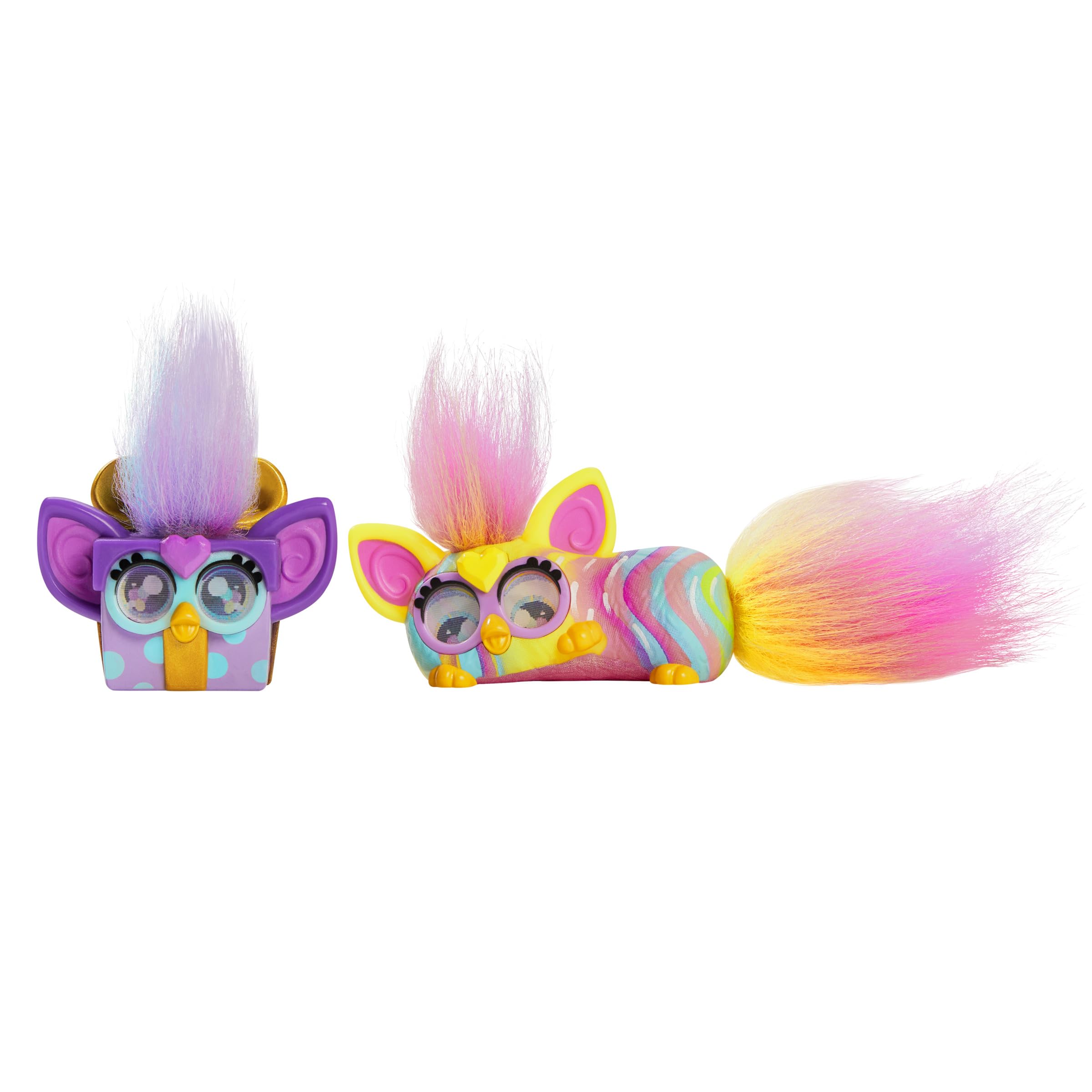 Furby Collectible Miniatures - 2 Pack Surprise Figures, 2.5-cm, Ages 5+ 5