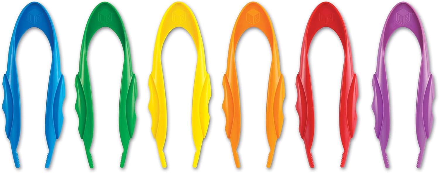 Learning Resources Jumbo Tweezers - Educational Fine Motor Skills Toy for Ages 5-9 5