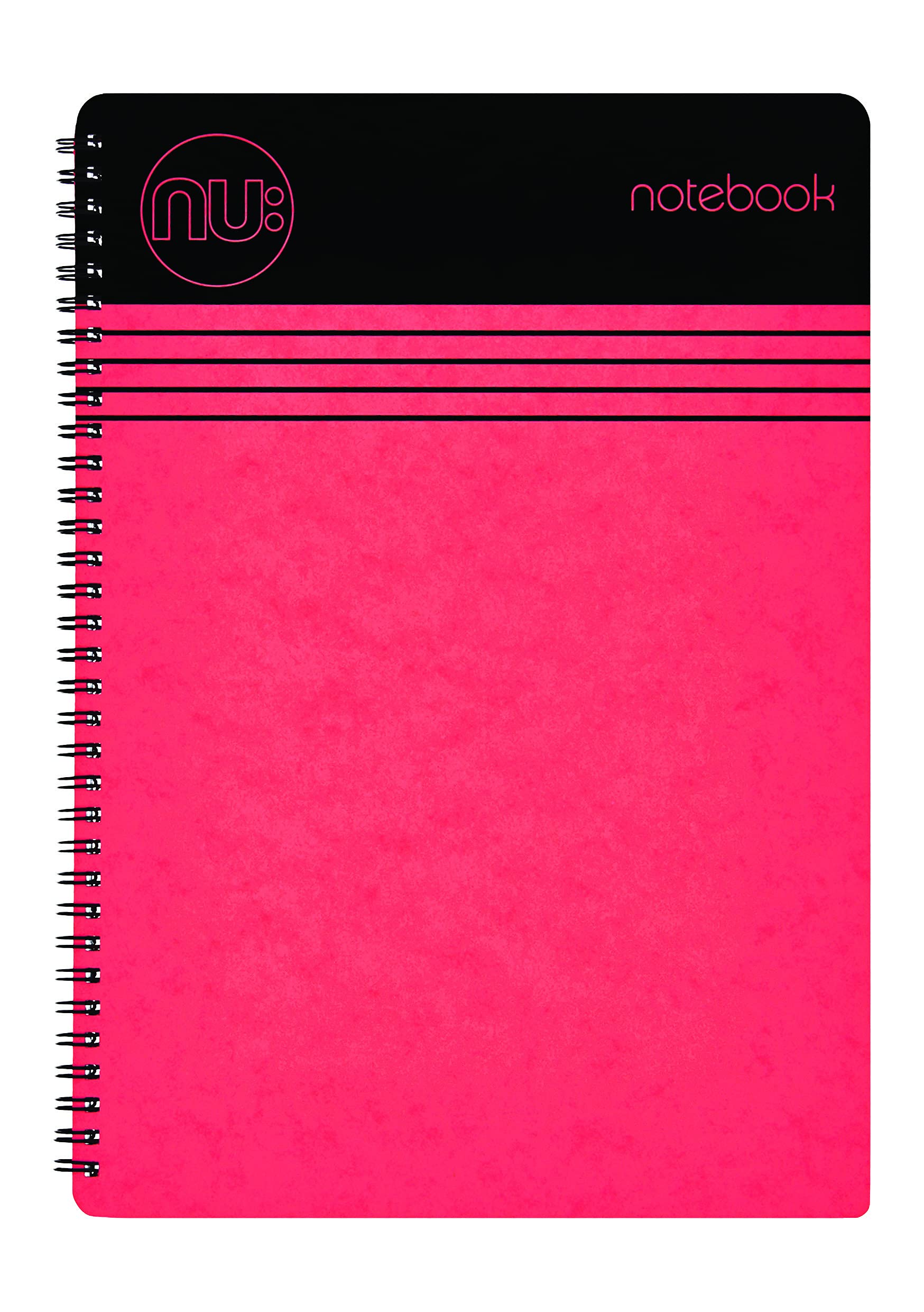 nu: Craze Cloud Range A4 Wirebound Notebook - Red Cover | 110 Pages | 80gsm FSC Paper