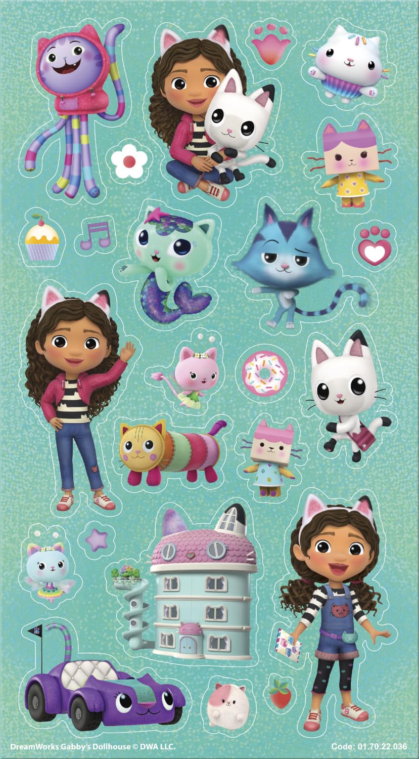 Paper Projects - Gabby's Dollhouse Mega Sticker Pack 01.70.22.036 3