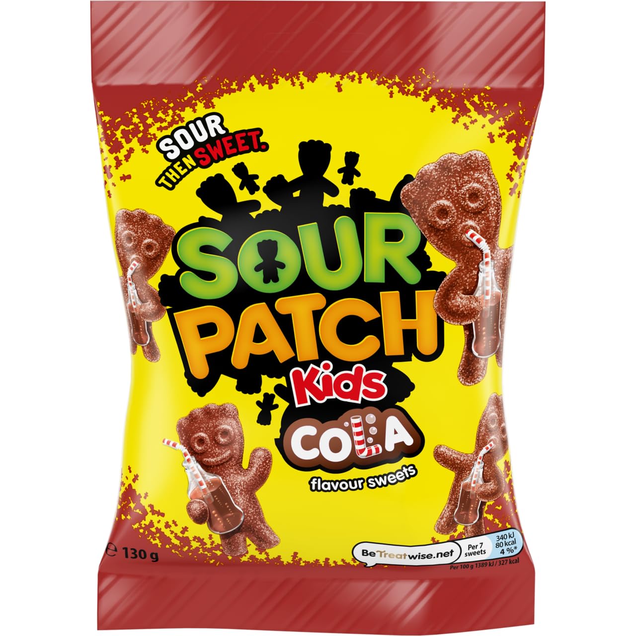 Sour Patch Kids Cola Flavour Tangy Sour Then Sweet Chewy Candies 130 g 3