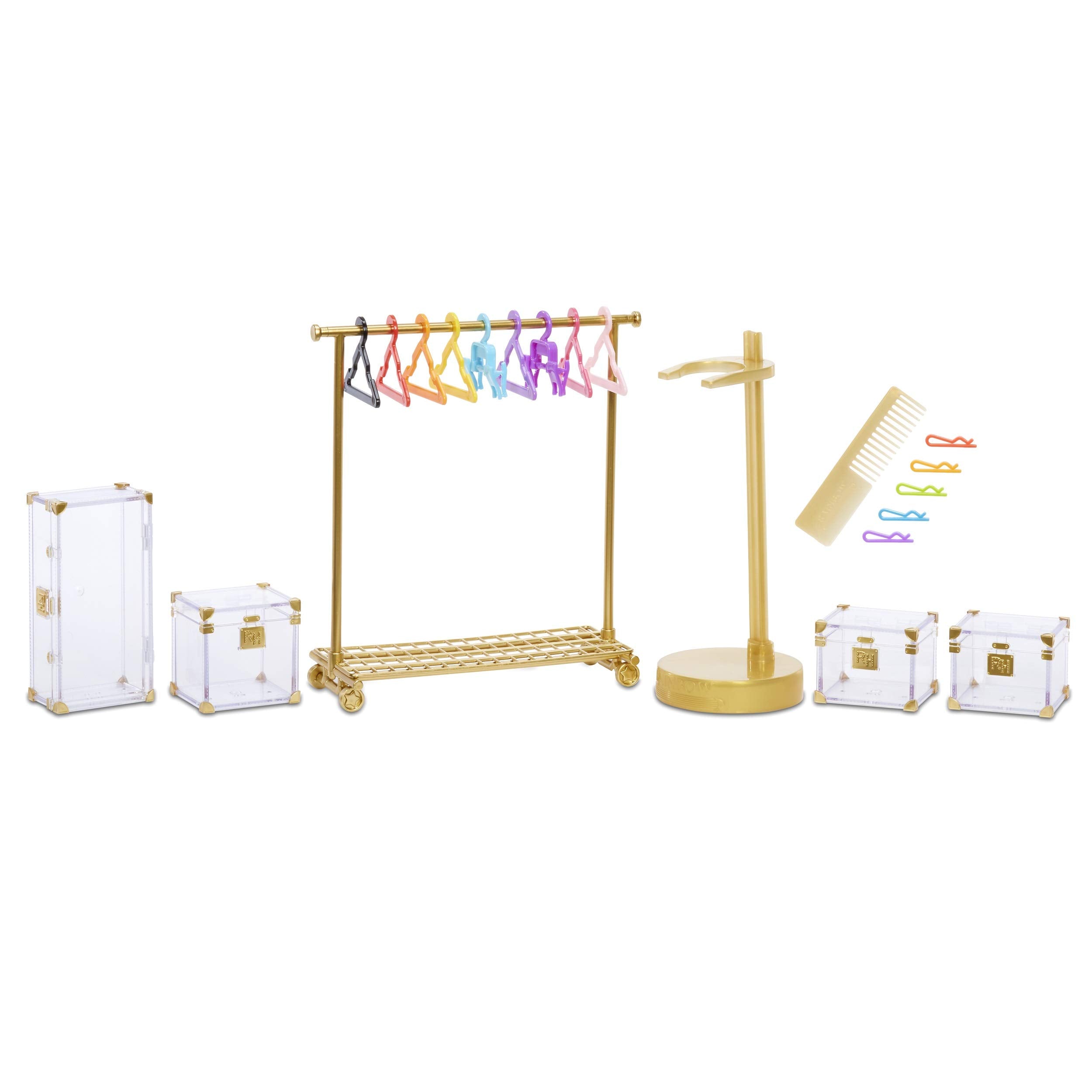 Rainbow High Fashion Studio - Exclusive Avery Styles Doll with 2 Wigs & 300+ Mix-and-Match Outfits, Age 4+ 14