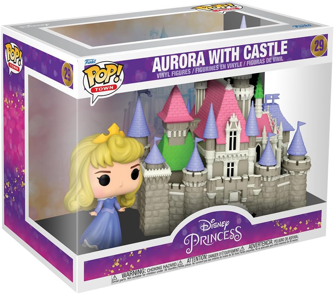 Funko Pop! Town Disney Ultimate Princess Celebration - Princess Aurora with Castle Vinyl Figure (56353) 8