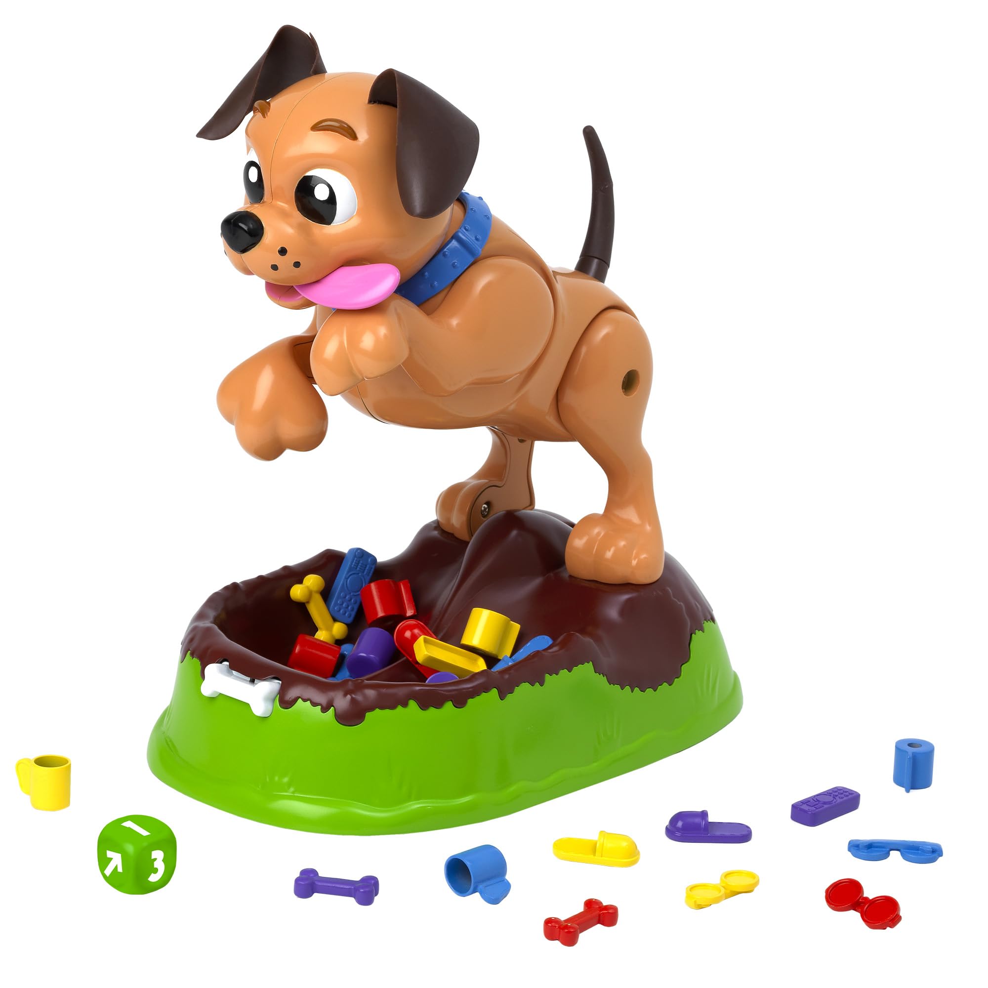 Ideal Diggy The Dog: Hide and Seek Family Board Game 6