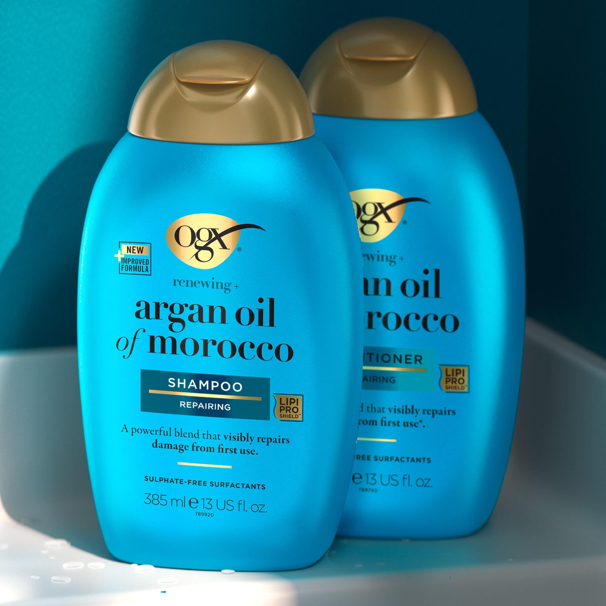 OGX - Argan Oil of Morocco Shampoo for Dry, Damaged Hair (385ml) 13