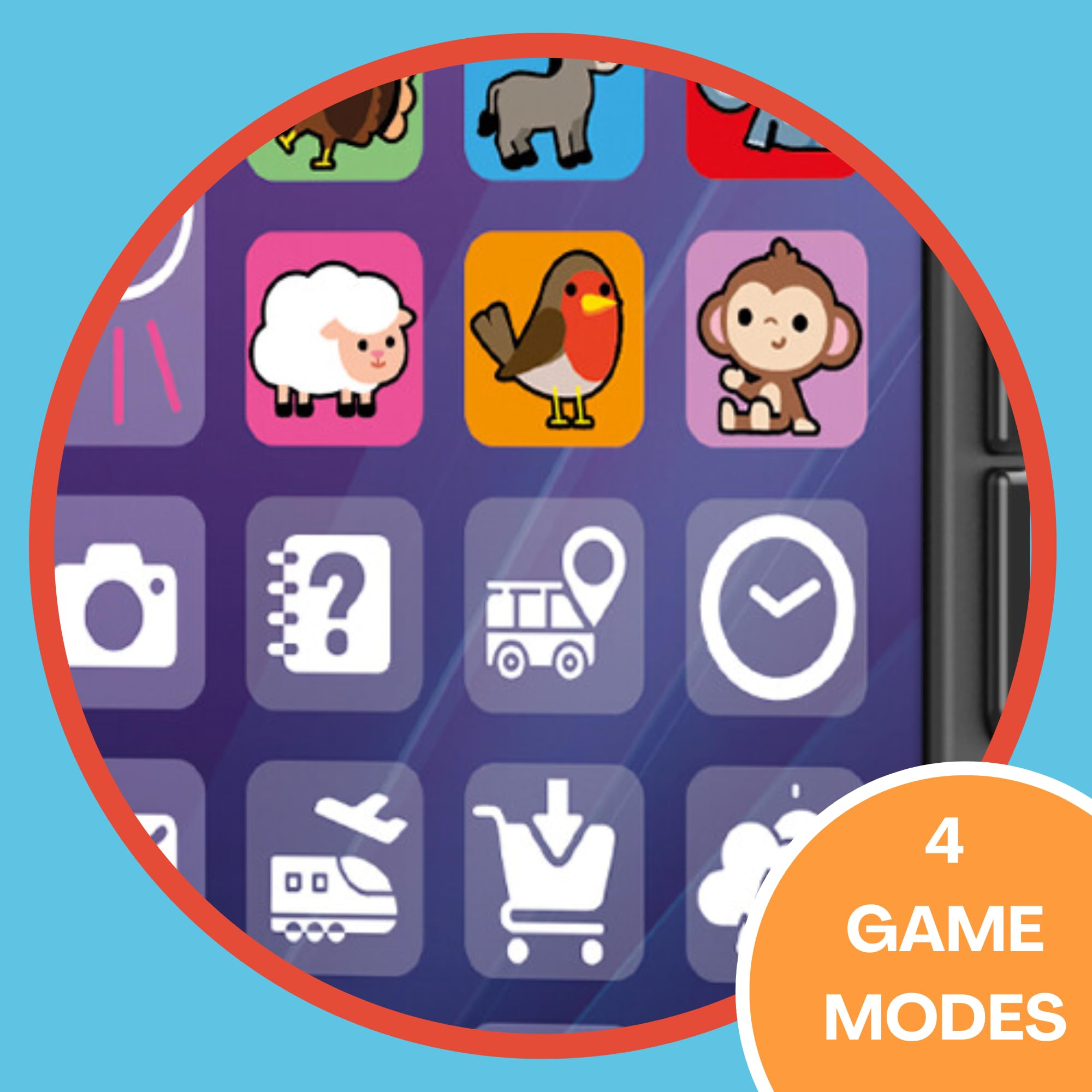 Infini Fun My First Smart Phone - Electronic Toy for Toddlers 12 Months+ 4