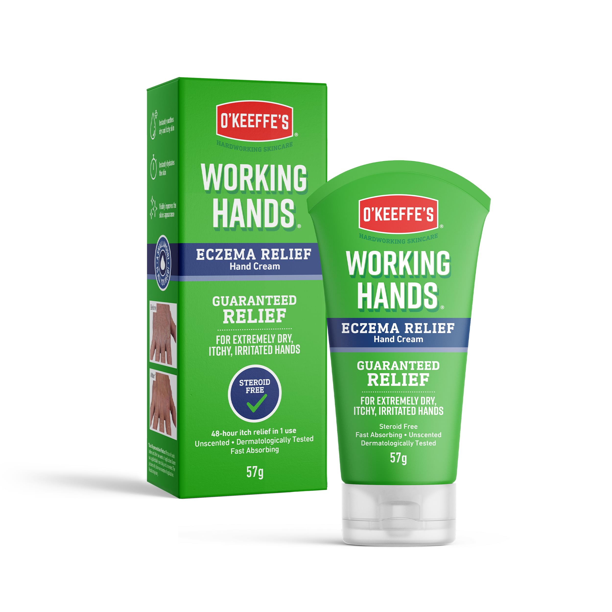 O'Keeffe's Working Hands Eczema Relief Hand Cream (57g) 6