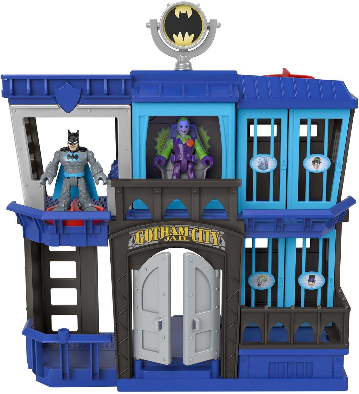 Fisher-Price Imaginext DC Super Friends Gotham City Jail Recharged - Action Playset for Ages 3-8 6