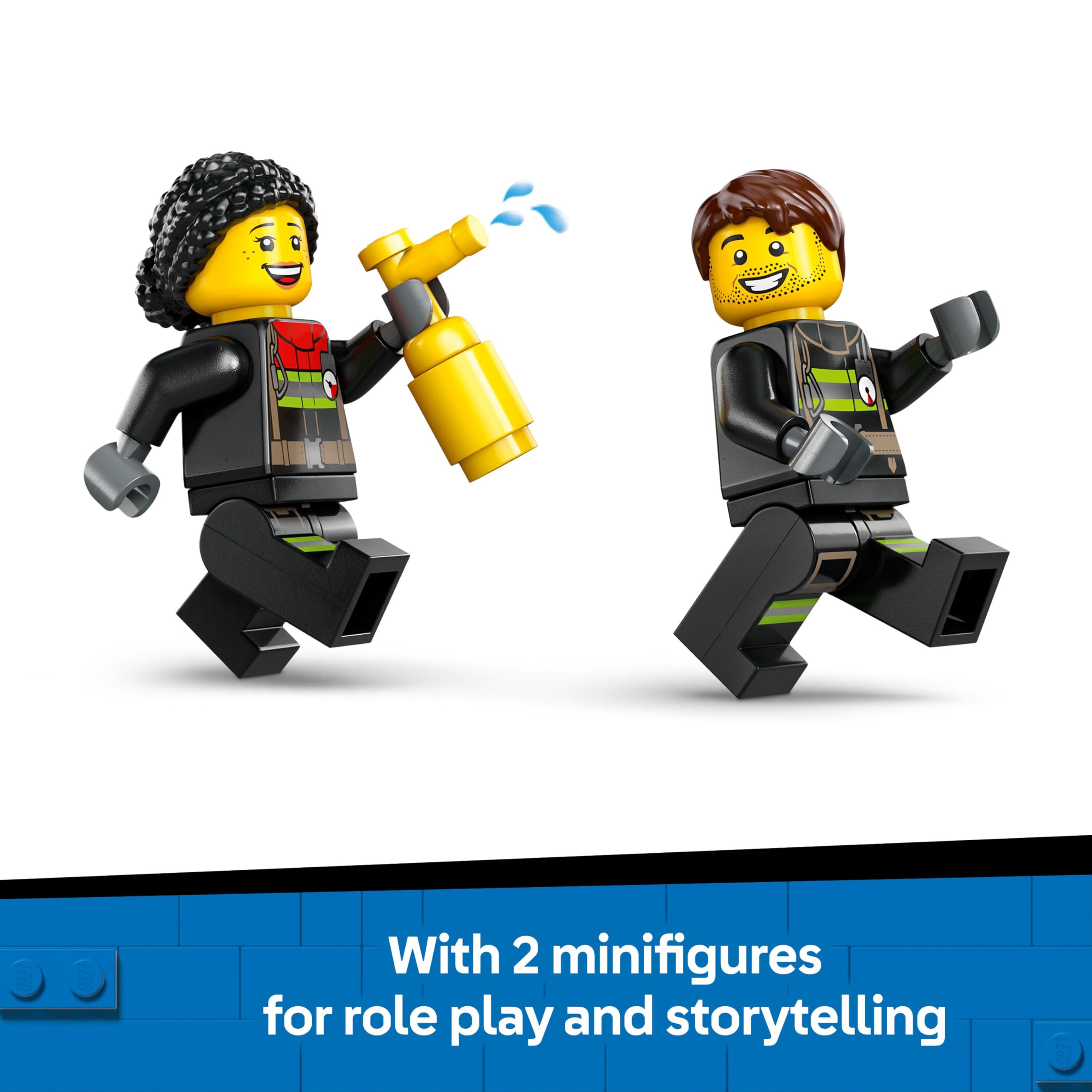 LEGO City Fire Engine with Ladder Toy - Building Set for Kids Aged 4+ 12