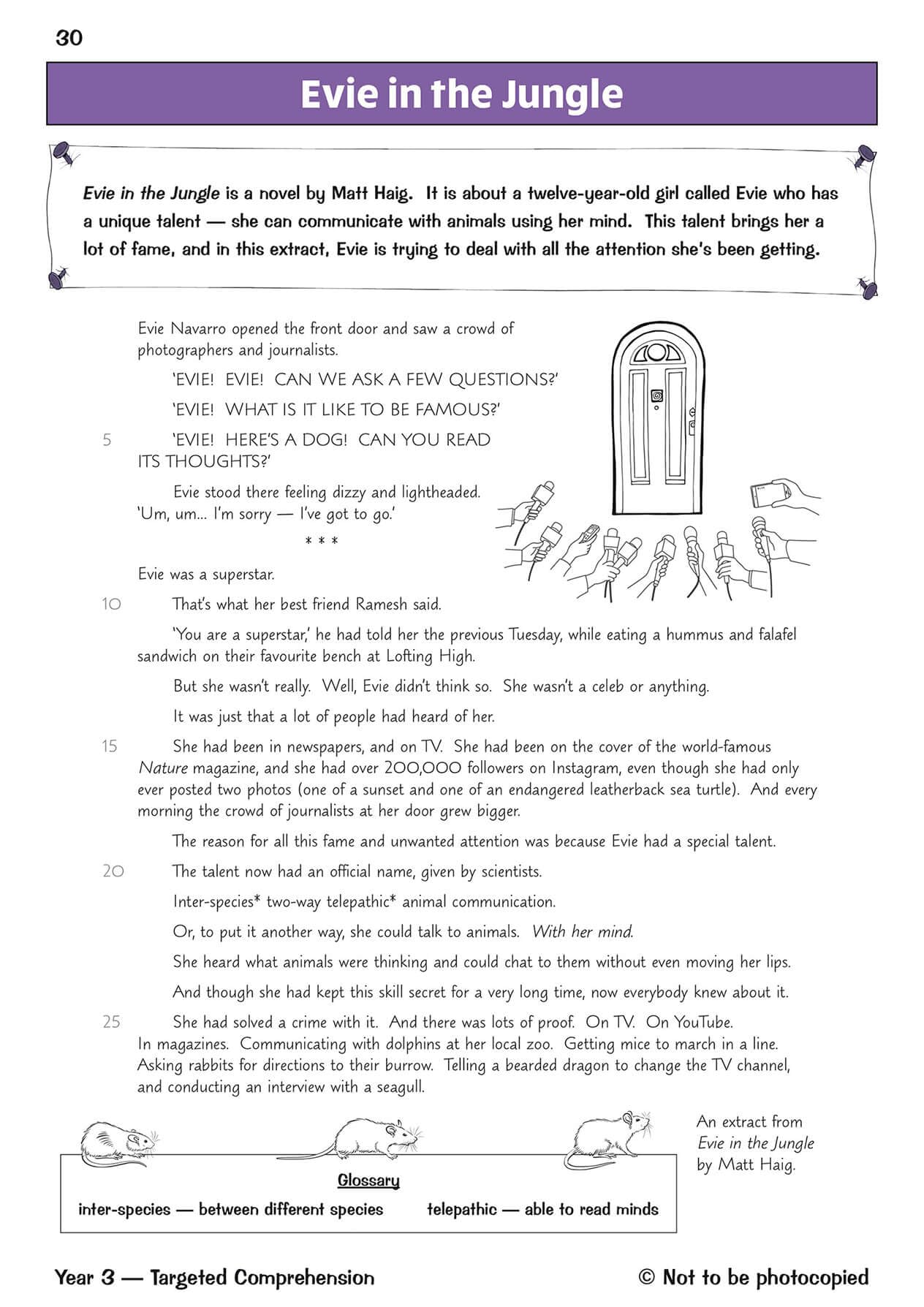 CGP KS2 English Targeted Question Book: Year 3 Reading Comprehension - Book 1 (with Answers) 2