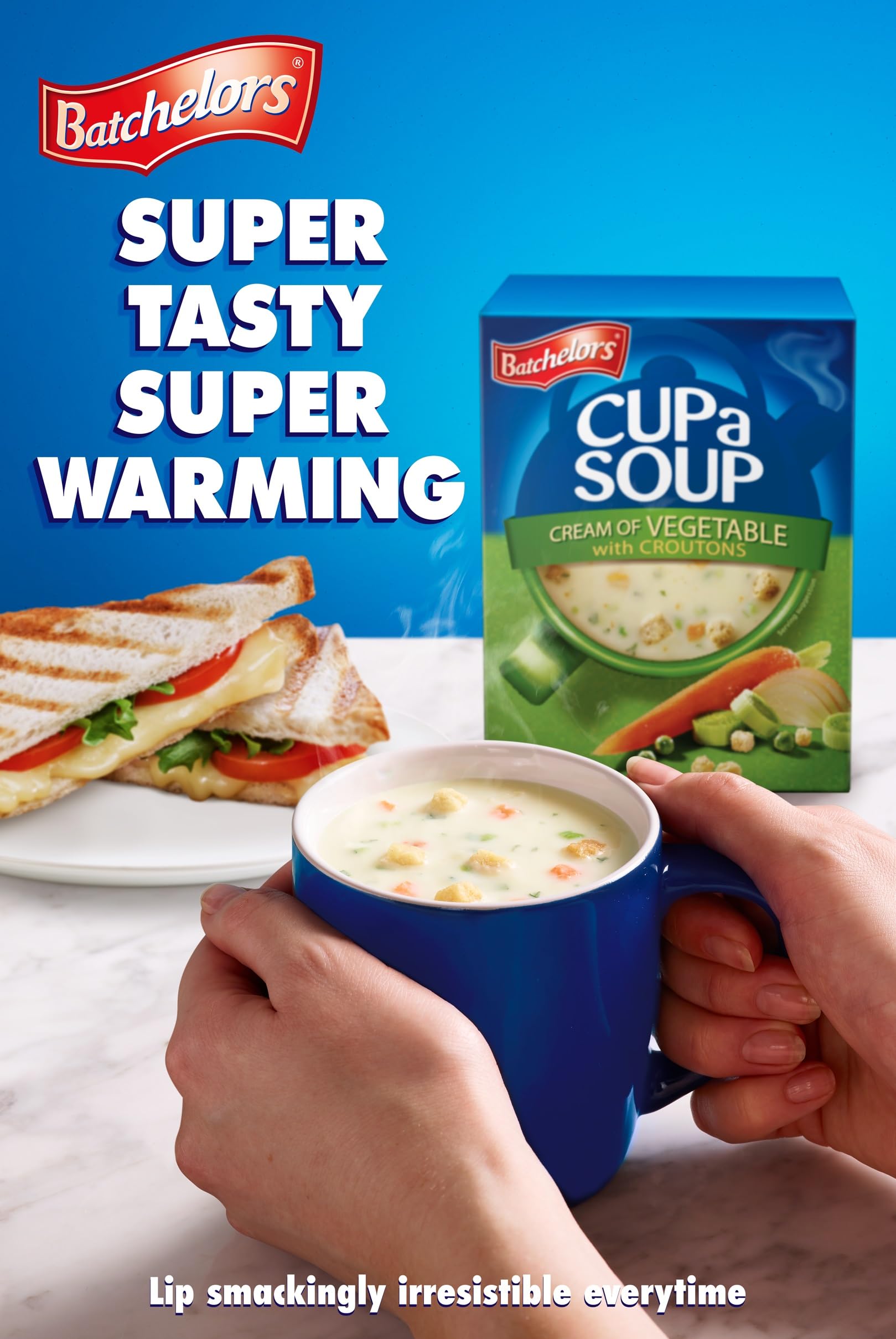 Batchelors Cream of Vegetable with Croutons Instant Soup Sachets, 4 x 30.5g (122g Pack) 5