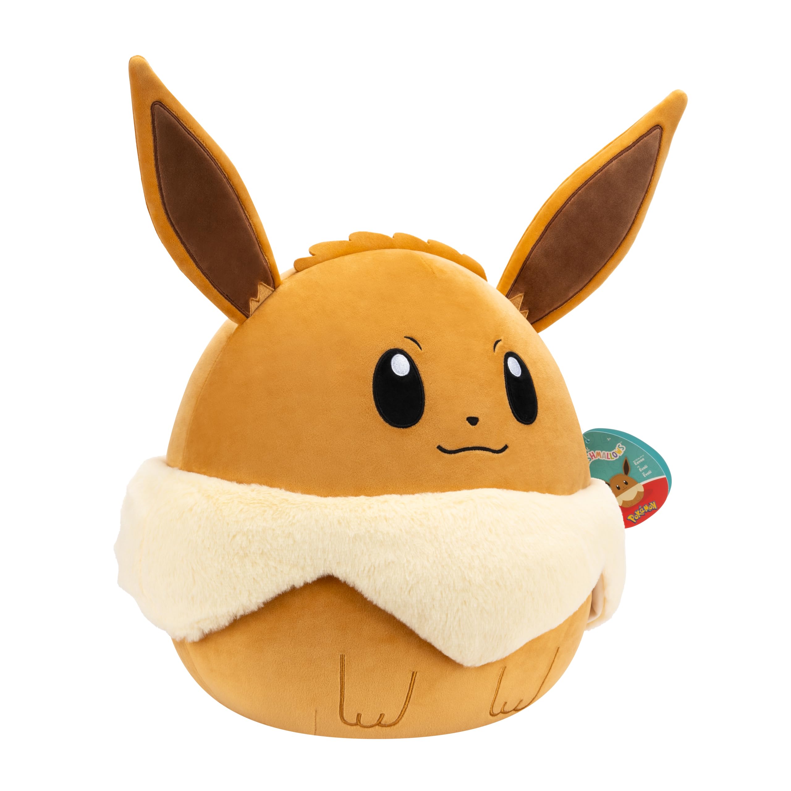 Squishmallows 14-Inch Eevee Pokémon Plush - Ultra-Soft Collectible Stuffed Animal 3