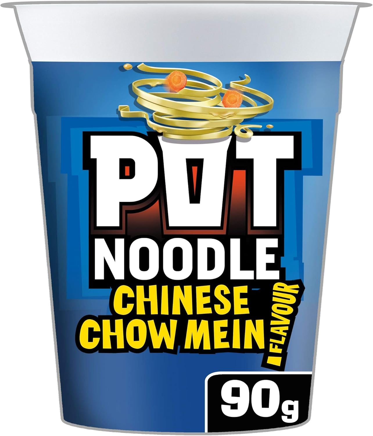 Pot Noodle Chinese Chow Mein Vegetarian Instant Noodles 12 x 90 g
