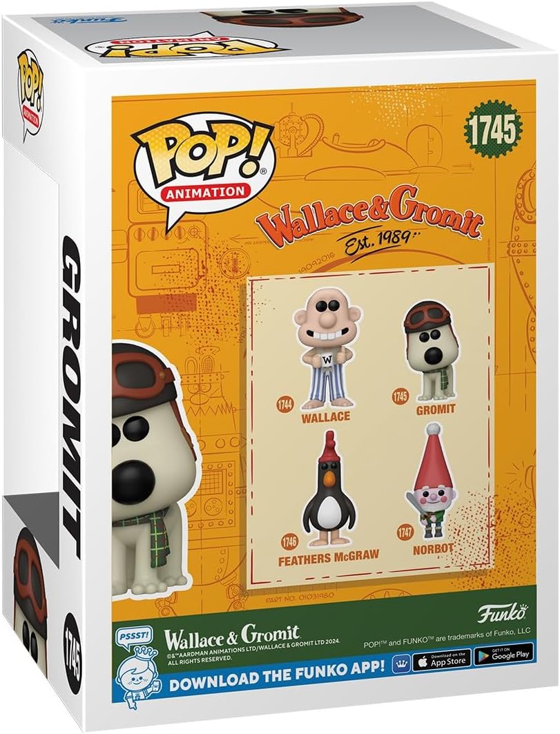 Funko Pop! Movies: Wallace & Gromit - Gromit Vinyl Figure 3