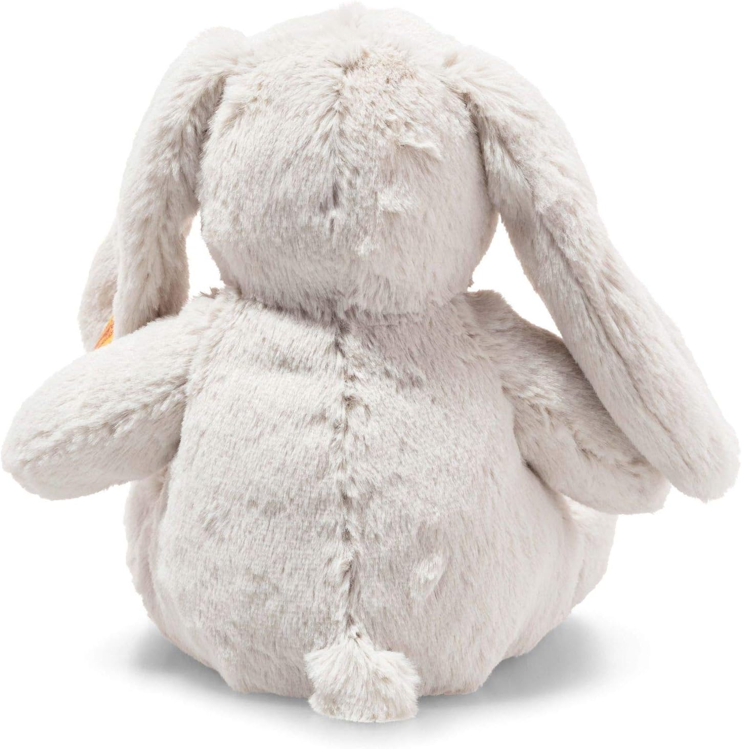 Steiff Soft Cuddly Friends Hoppie Rabbit - Plush Stuffed Animal, 28 cm, Light Grey 8