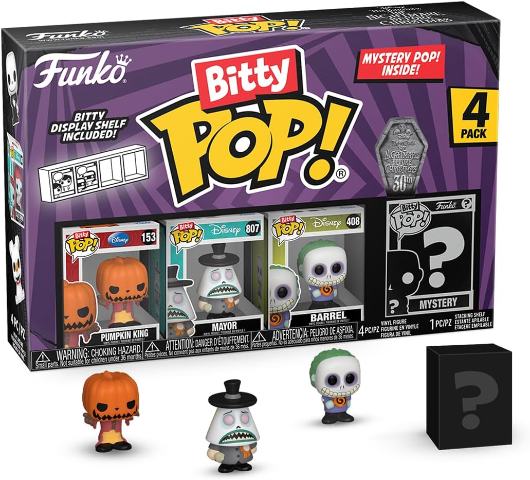 Funko Bitty POP! The Nightmare Before Christmas - Pumpkin Jack Vinyl Figure (73020)