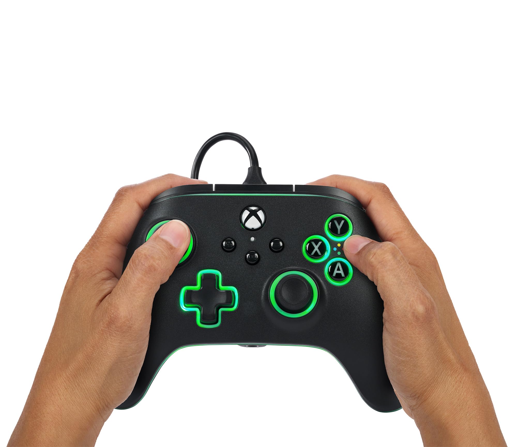 PowerA Advantage Wired Controller for Xbox Series X|S with Lumectra RGB Lighting - Black 8