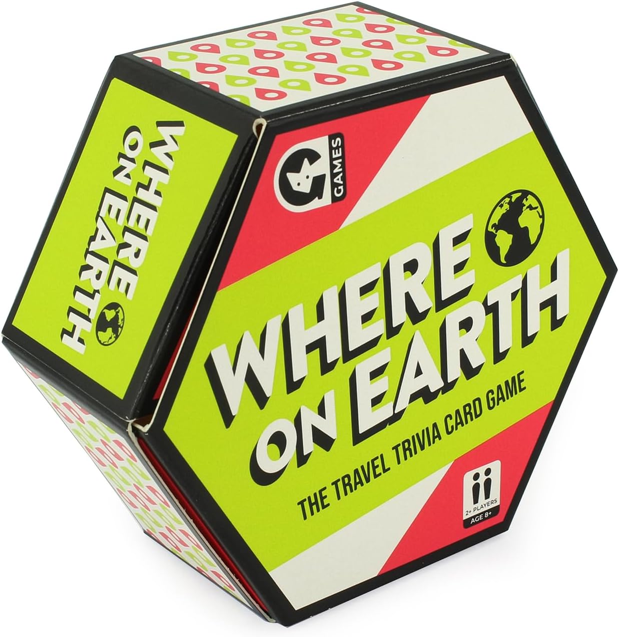 Ginger Fox Where On Earth Trivia Card Game for Ages 8+ 4