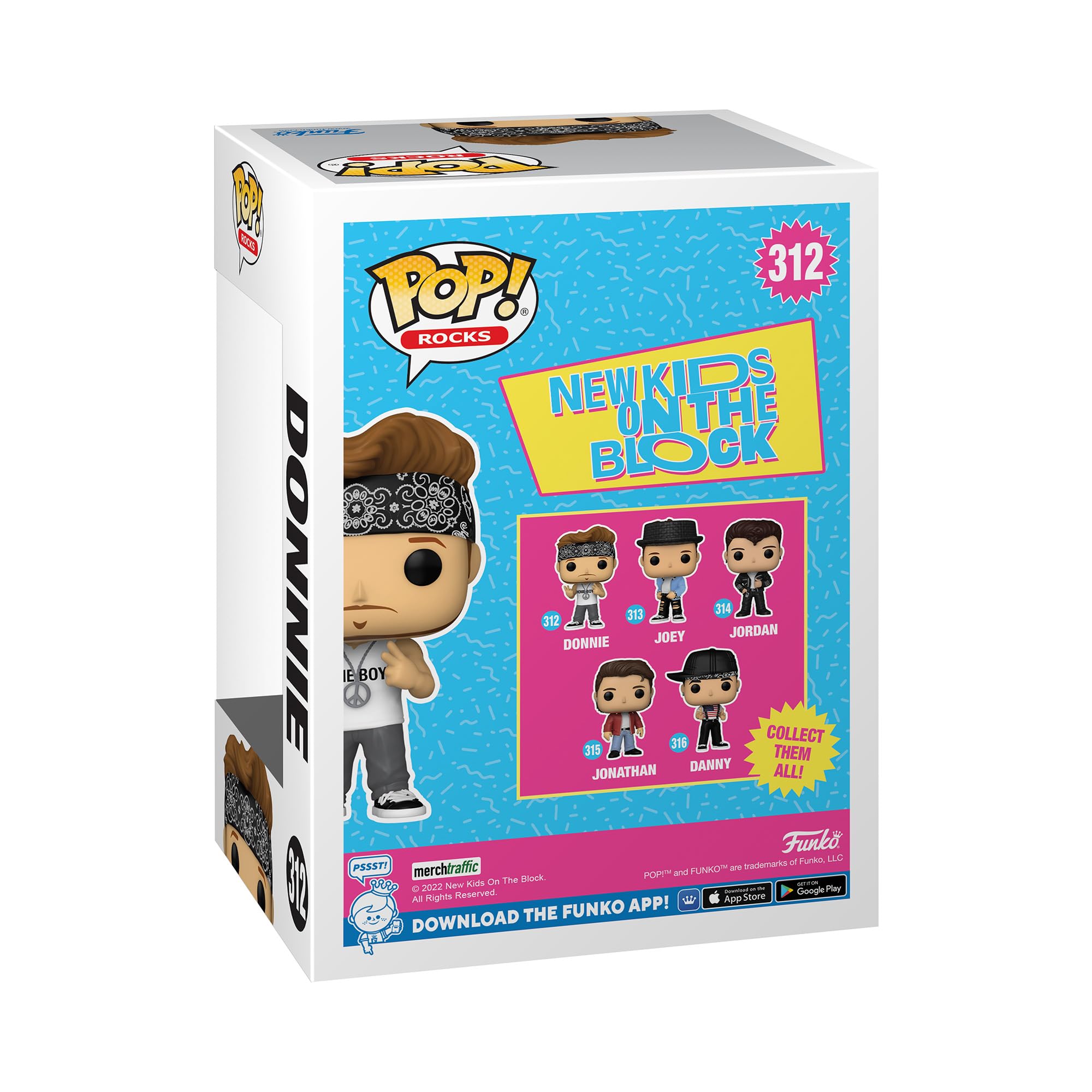 Funko Pop! Rocks New Kids on the Block - Donnie Wahlberg Vinyl Figure (59613) 3