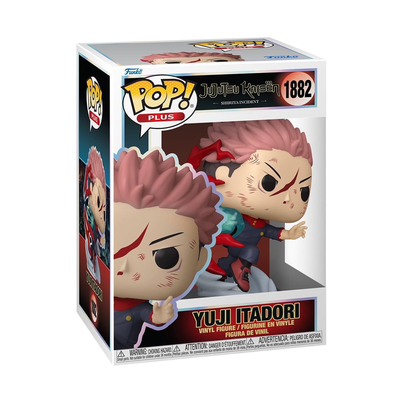 Funko Pop! Plus: Jujutsu Kaisen - Yuji Itadori Vinyl Figure