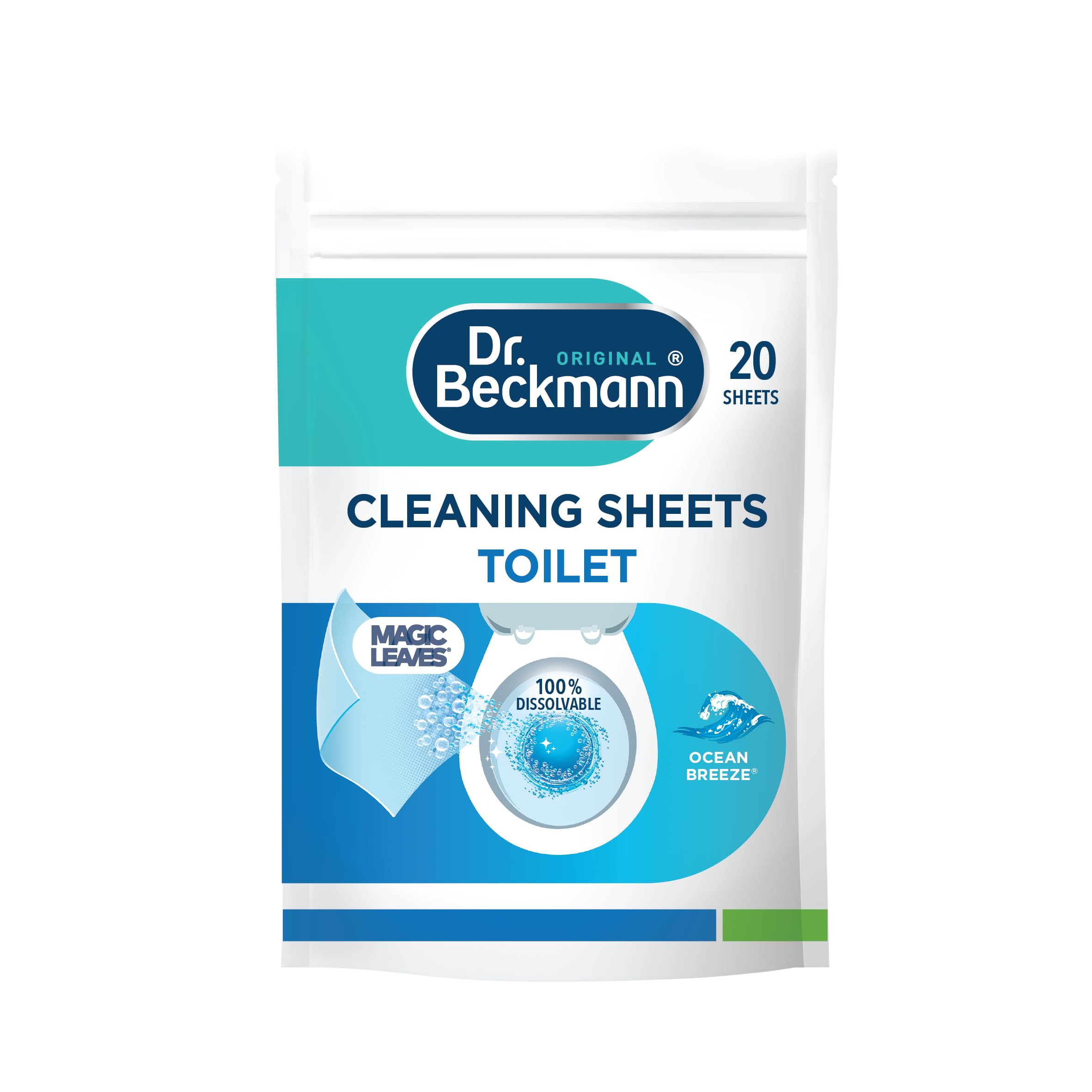Dr. Beckmann - Toilet Cleaning Sheets for Easy Everyday Hygienic Cleaning