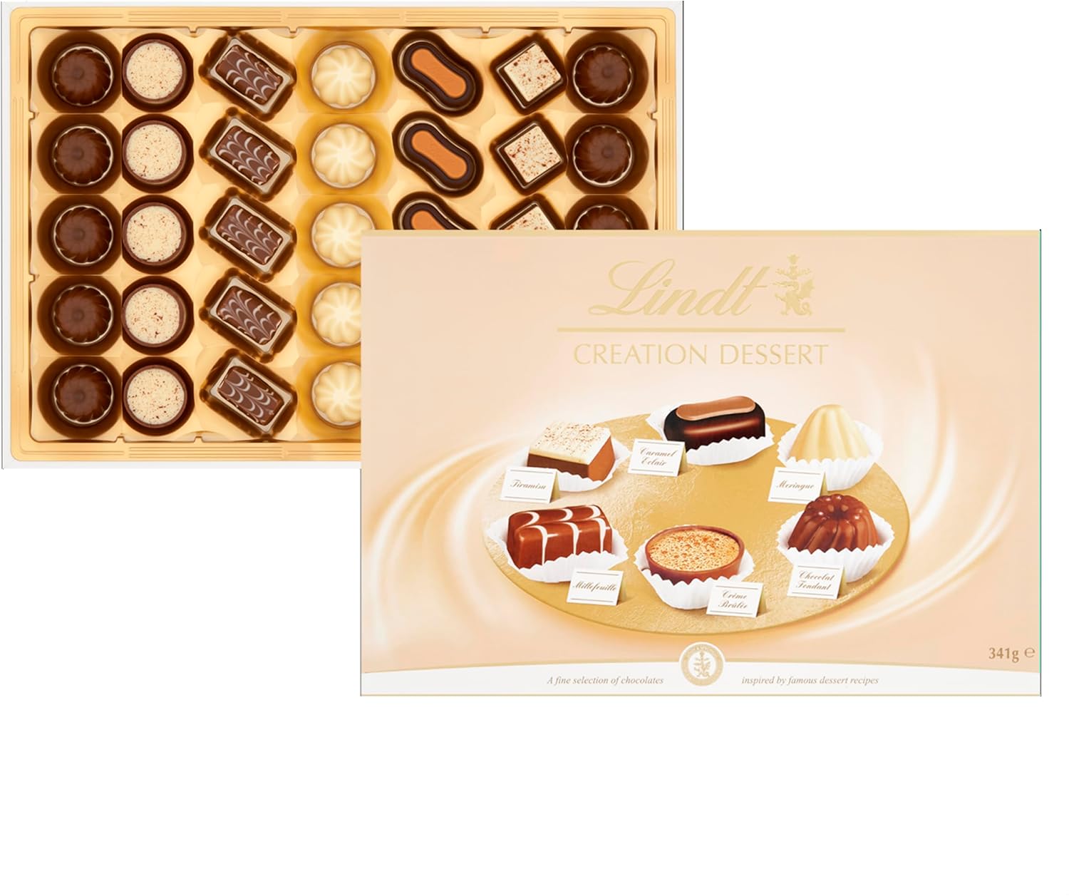 Lindt - Creation Desserts Assorted Fine Chocolates Box 6