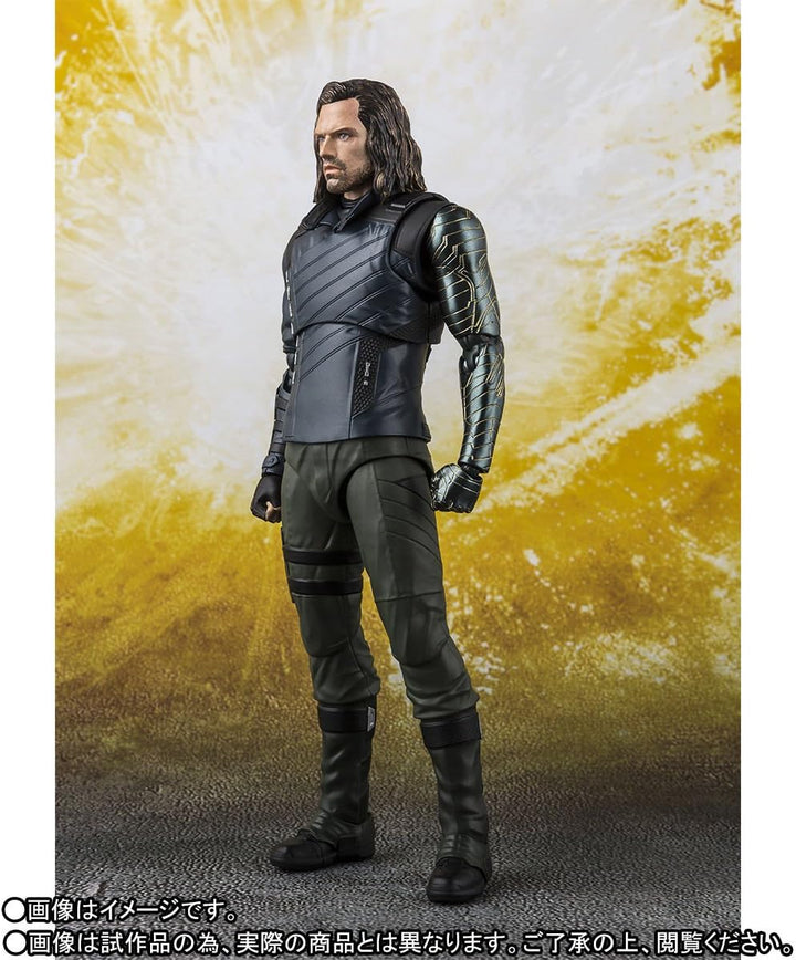 Bandai Tamashii Nations S.H.Figuarts Avengers Infinity War Bucky Action Figure - Highly Articulated Collectible for Ages 13+