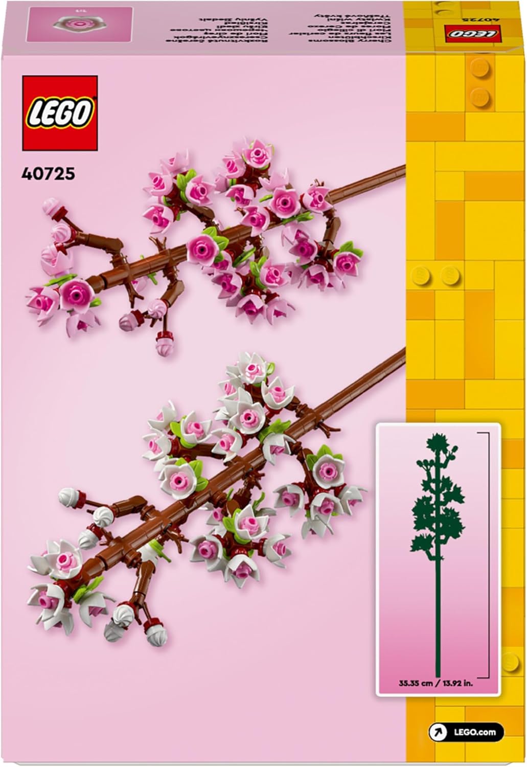 LEGO Cherry Blossoms Building Set 40725 - Spring Flower Craft Kit 8