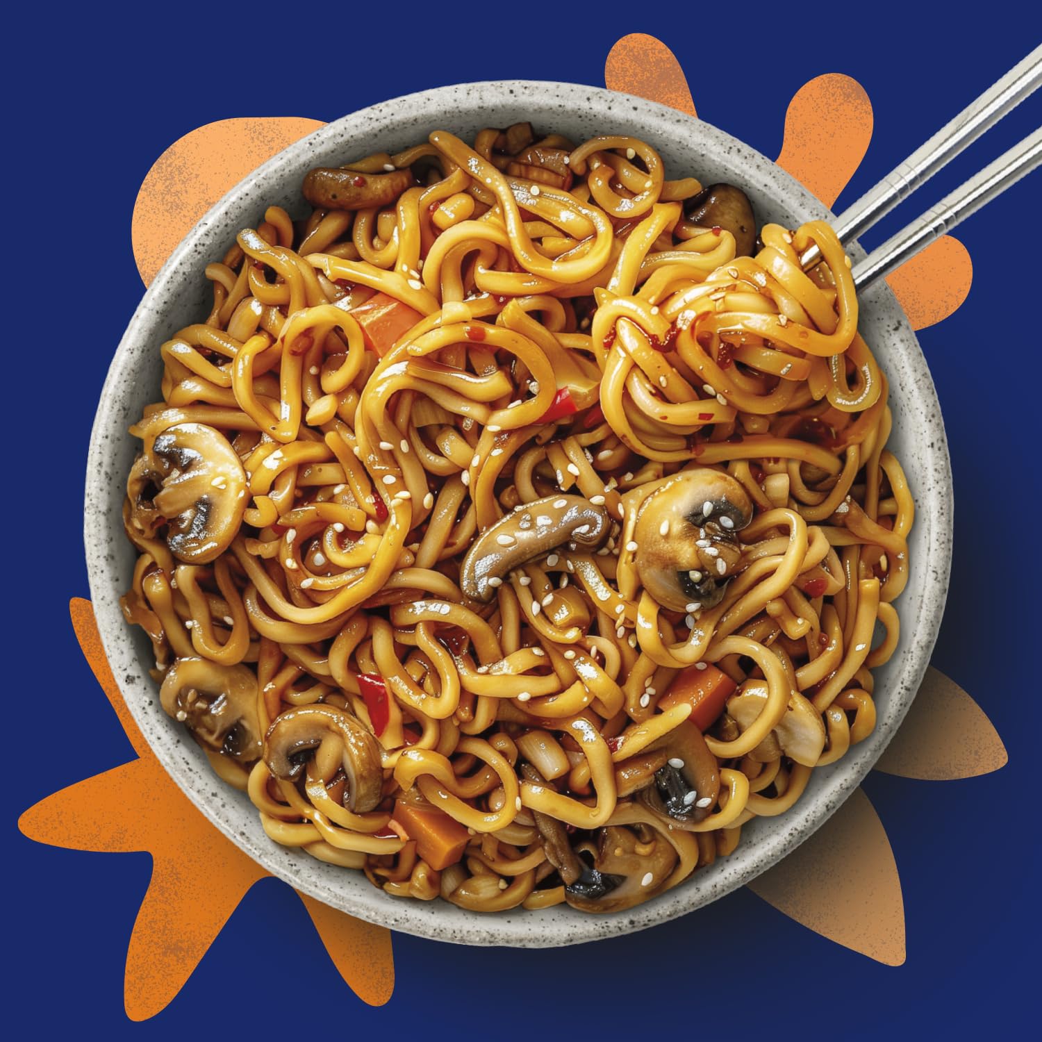 Ben's Original - Street Food Korean BBQ Style Noodles Ready Meal (6x 250g) 4