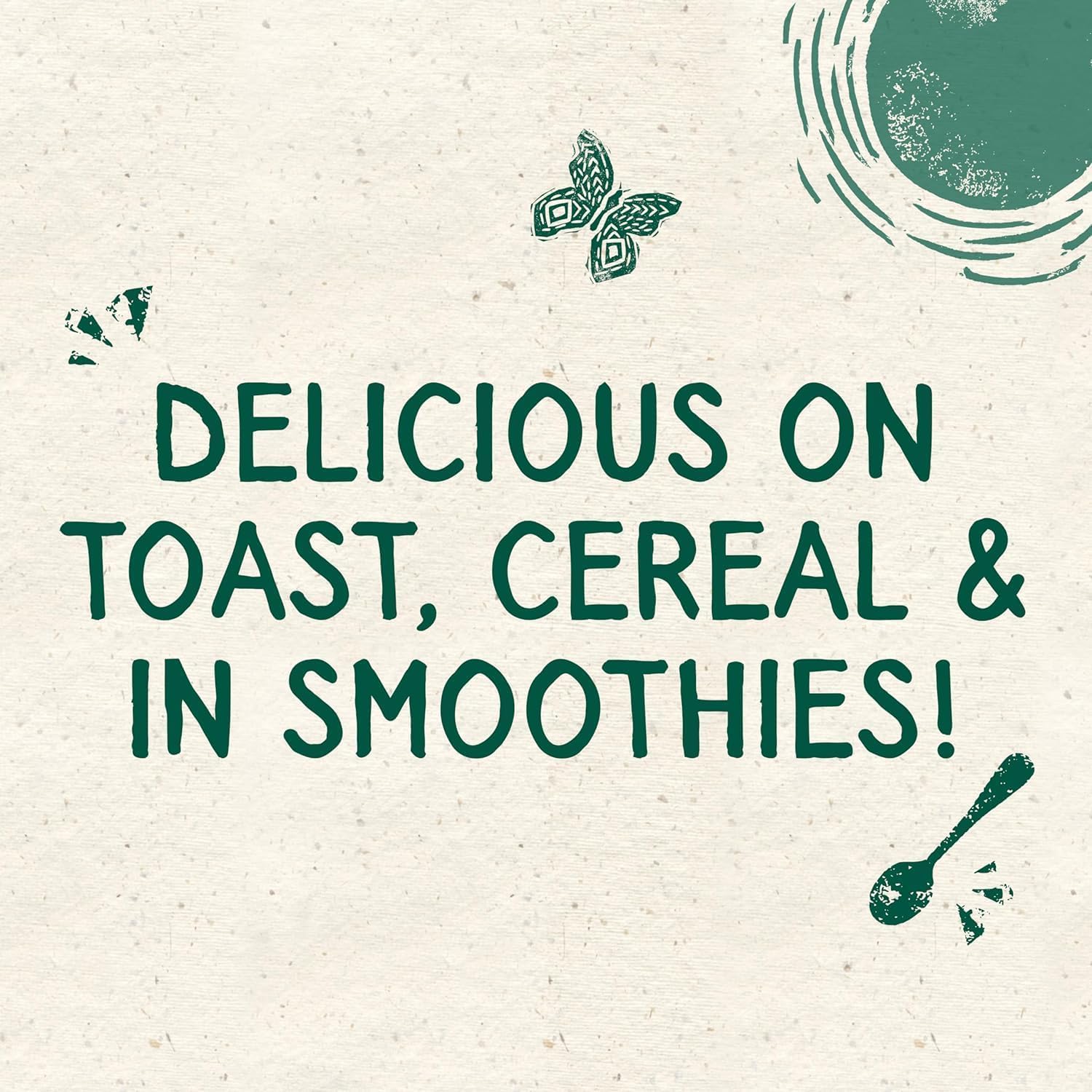 Whole Earth Crunchy Peanut Butter 1 kg - No Added Sugar, High in Fibre, Gluten Free 3