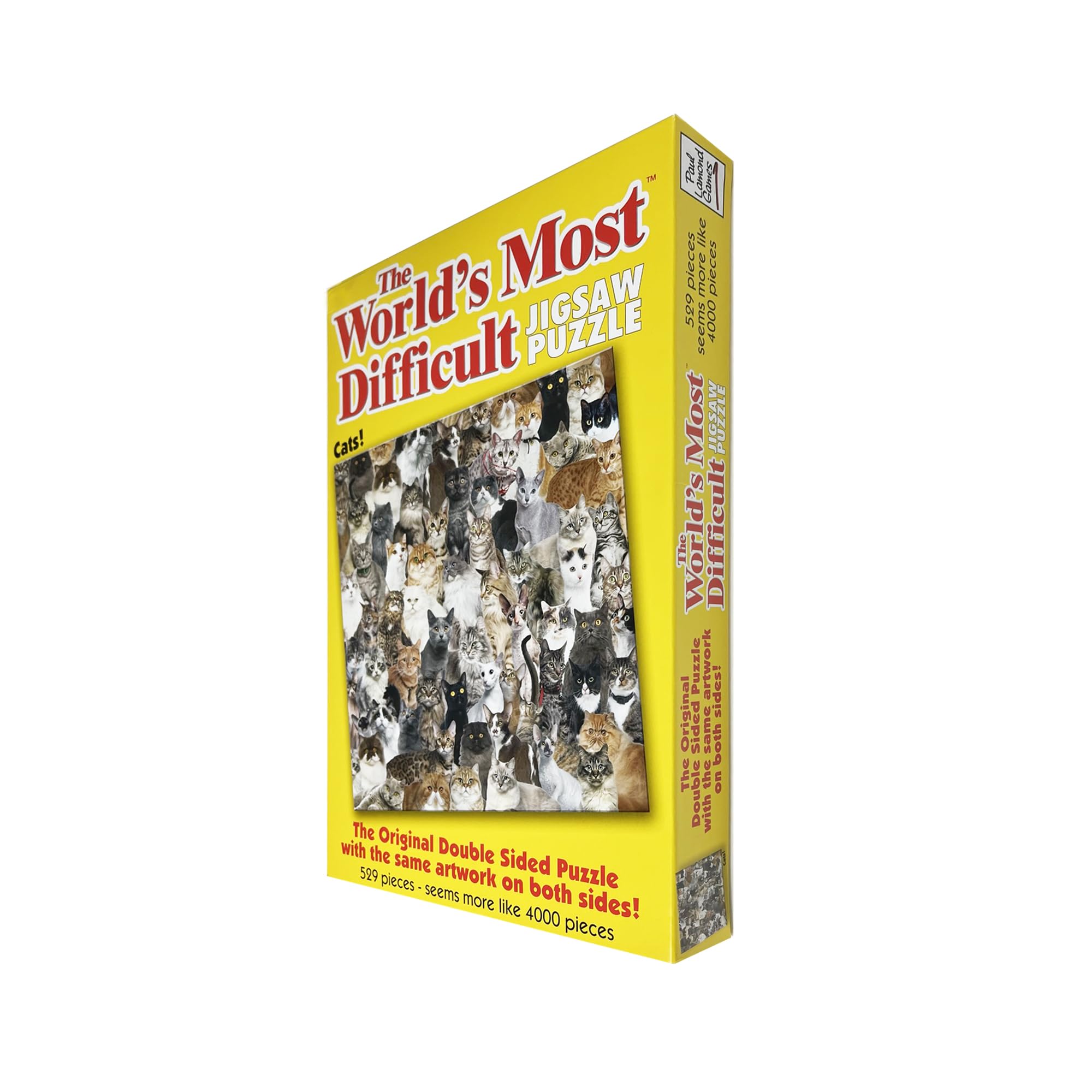 University Games Paul Lamond The World’s Most Difficult Jigsaws Cats Puzzle (529-Piece) 5