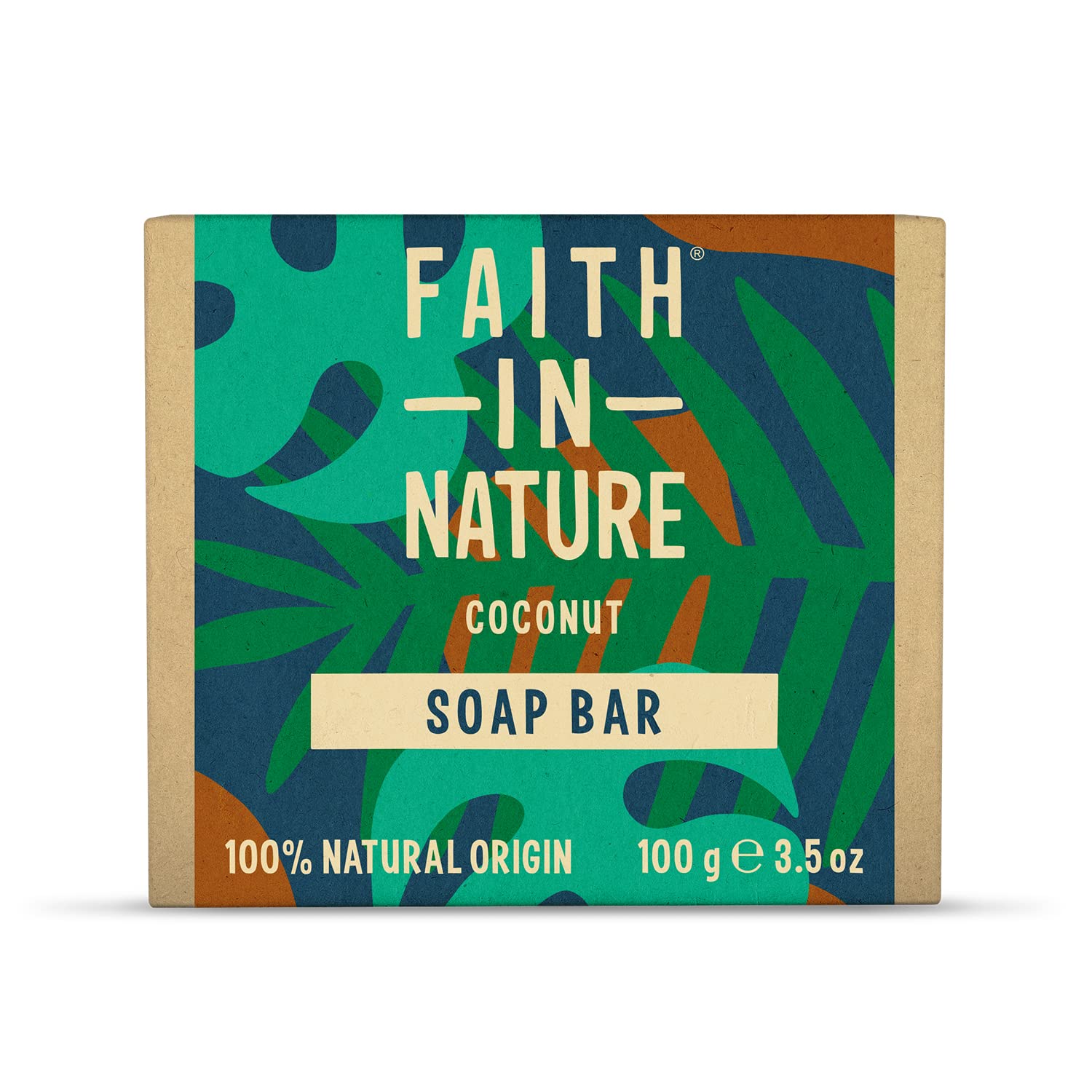 Faith in Nature - Coconut Hand Soap Bar (100g)